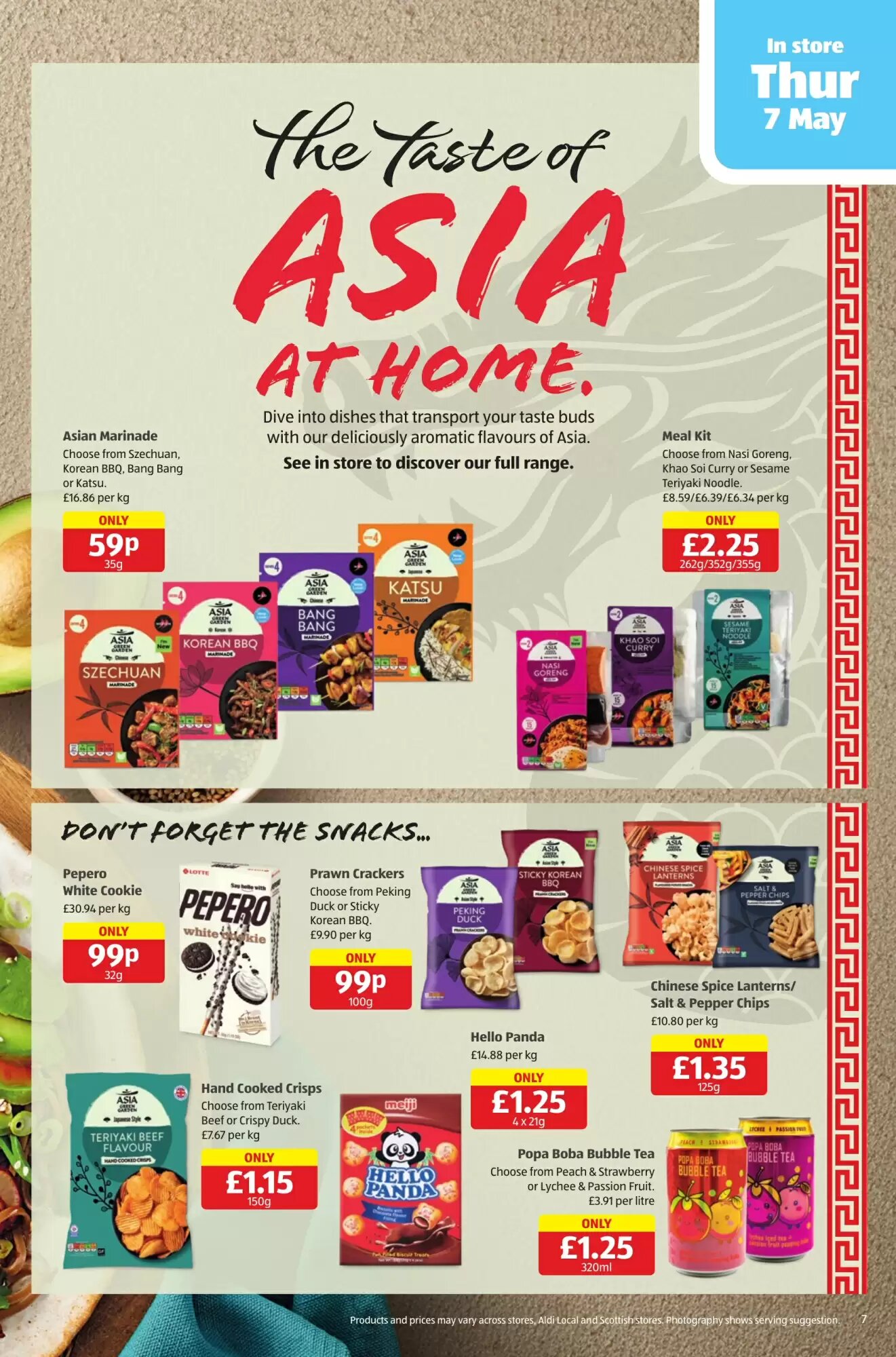 Aldi offers valid from 07/05/2026 - Page 7.