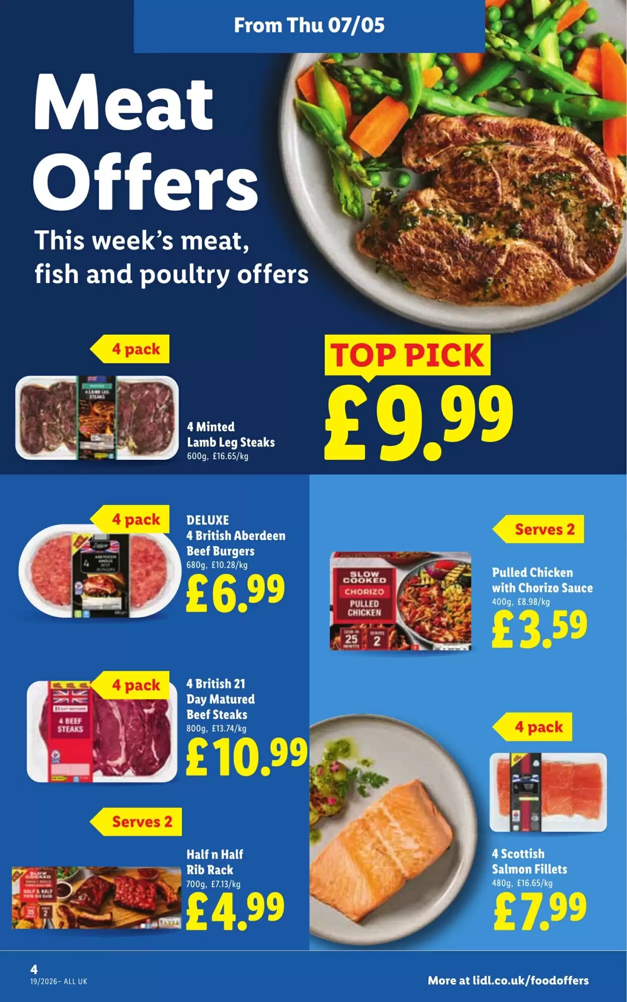 Lidl offers valid from 07/05/2026 - Page 4.