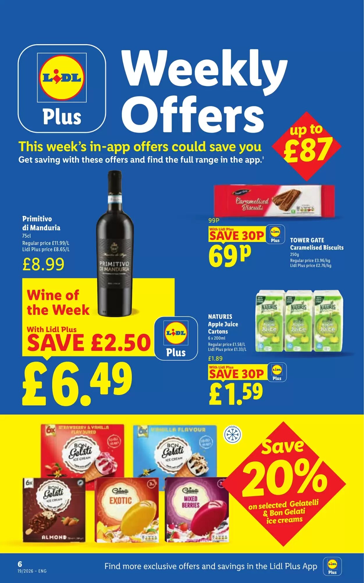 Lidl offers valid from 07/05/2026 - Page 6.