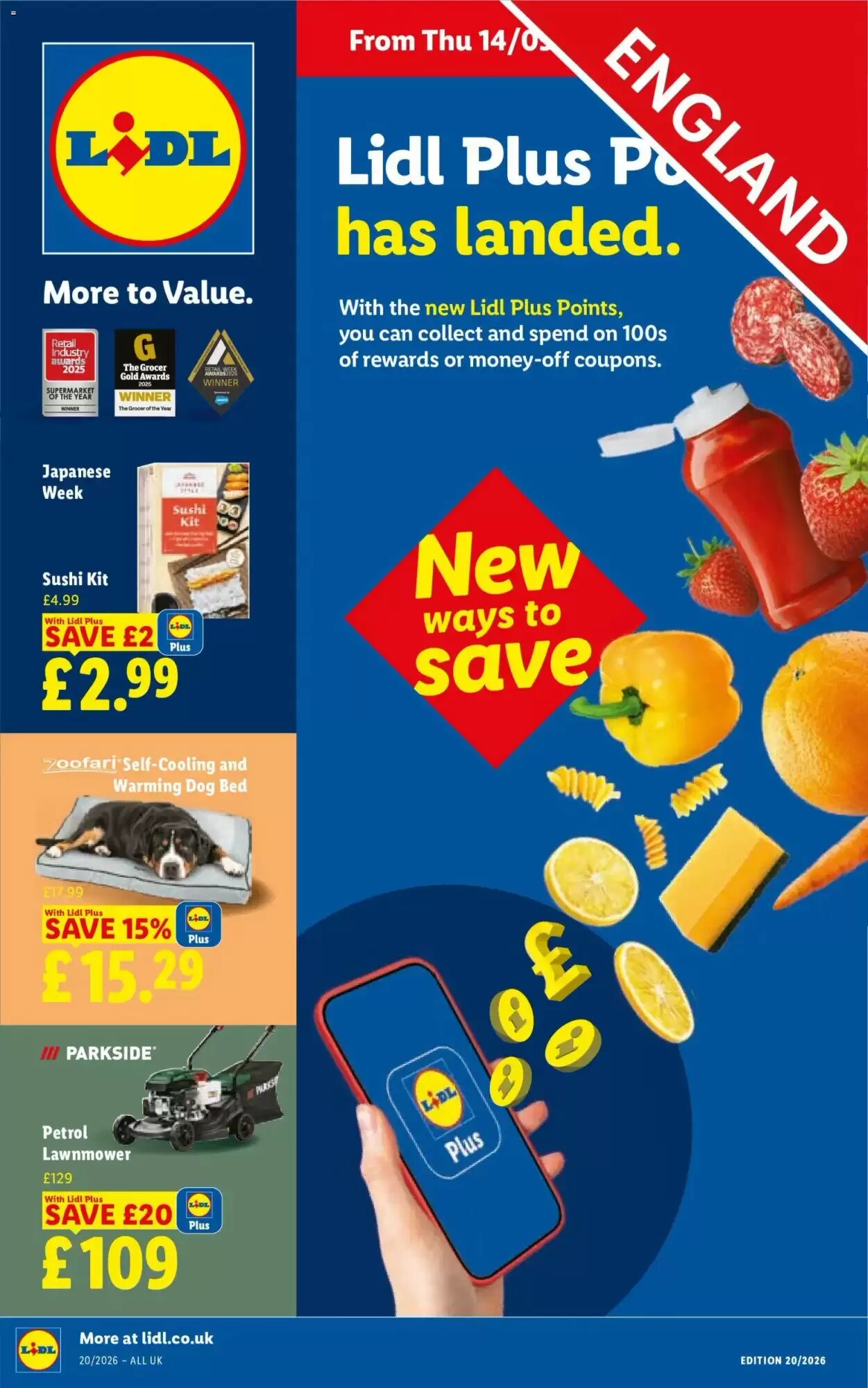 Lidl offers valid from 14/05/2026 - Page 1.