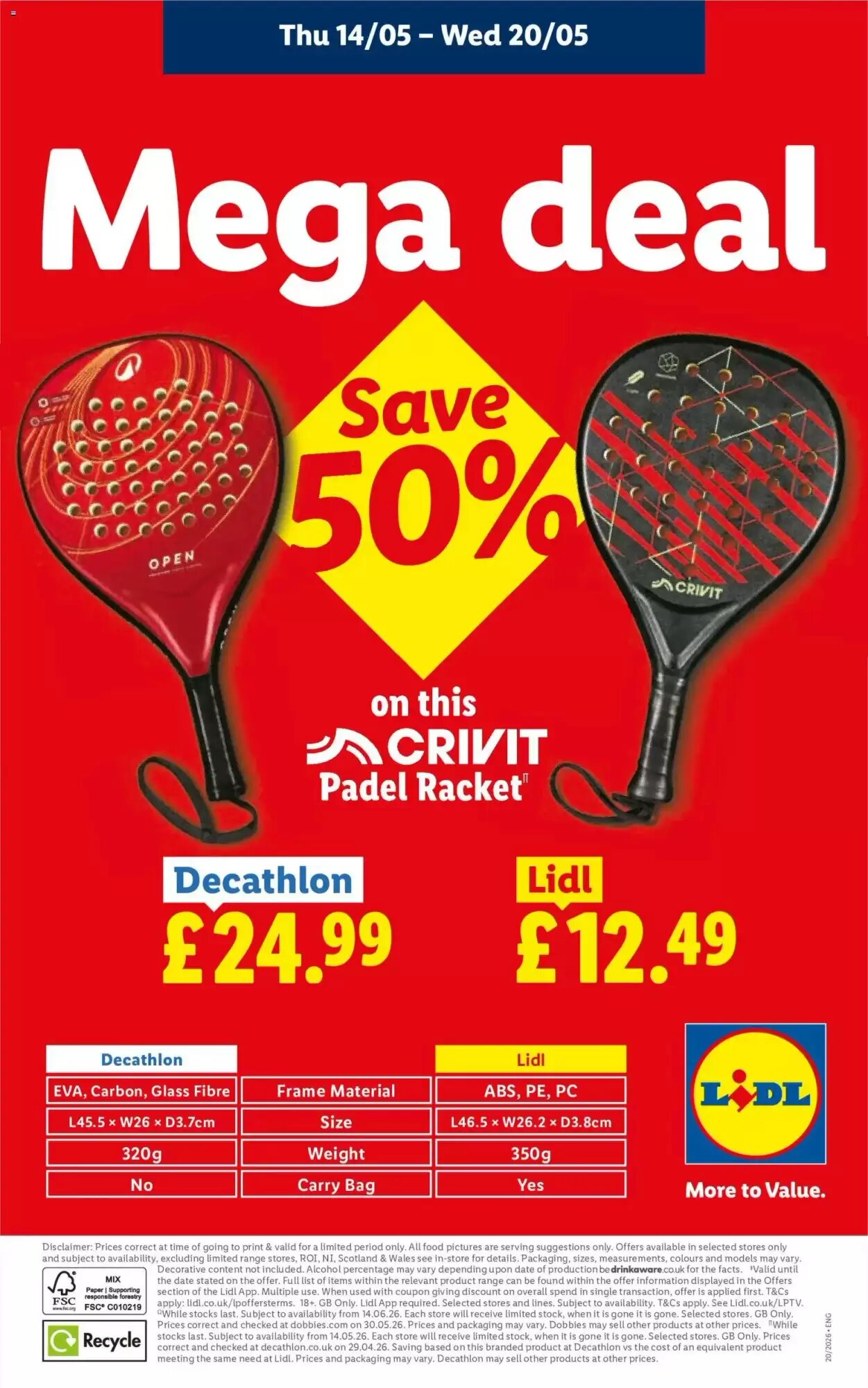 Lidl offers valid from 14/05/2026 - Page 11.