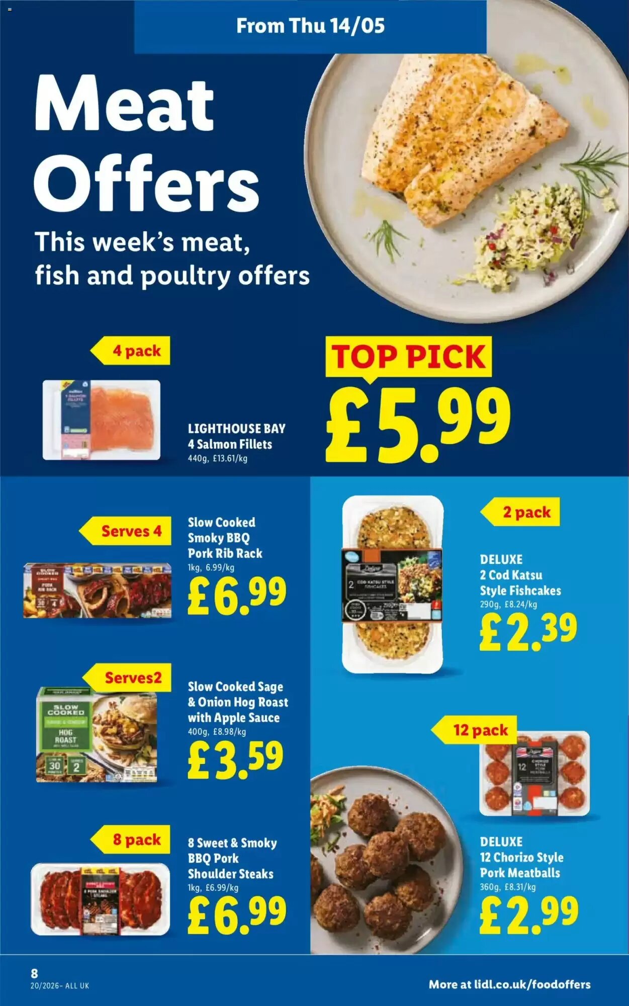 Lidl offers valid from 14/05/2026 - Page 8.