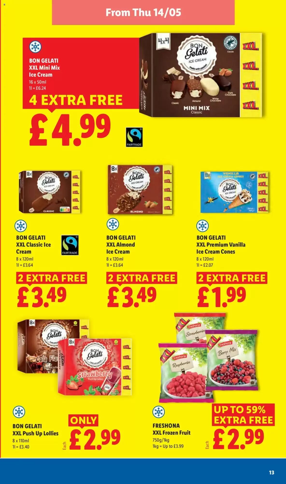 Lidl offers valid from 14/05/2026 - Page 13.