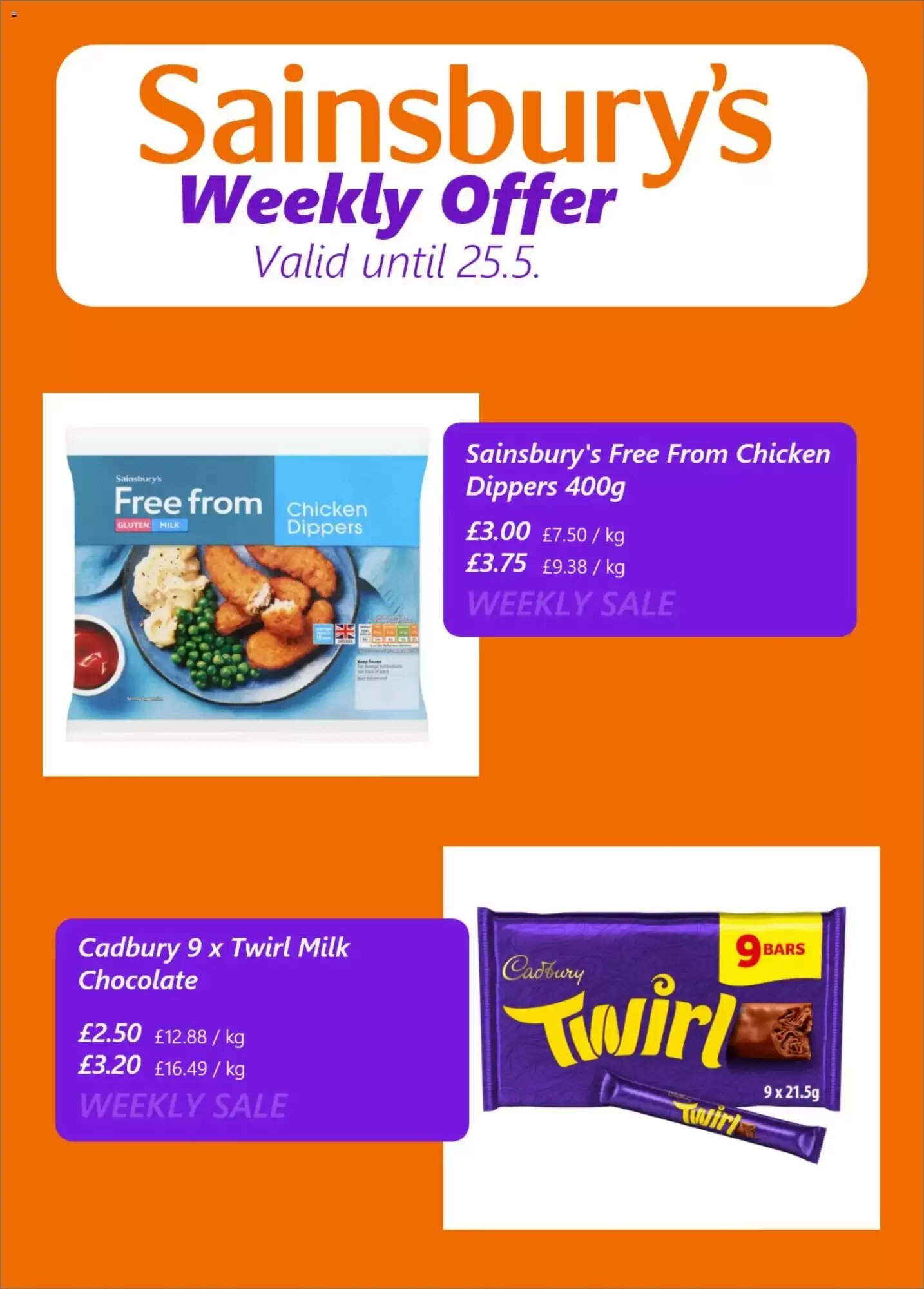 Sainsbury's offers valid from 19/05/2026 - Page 4.
