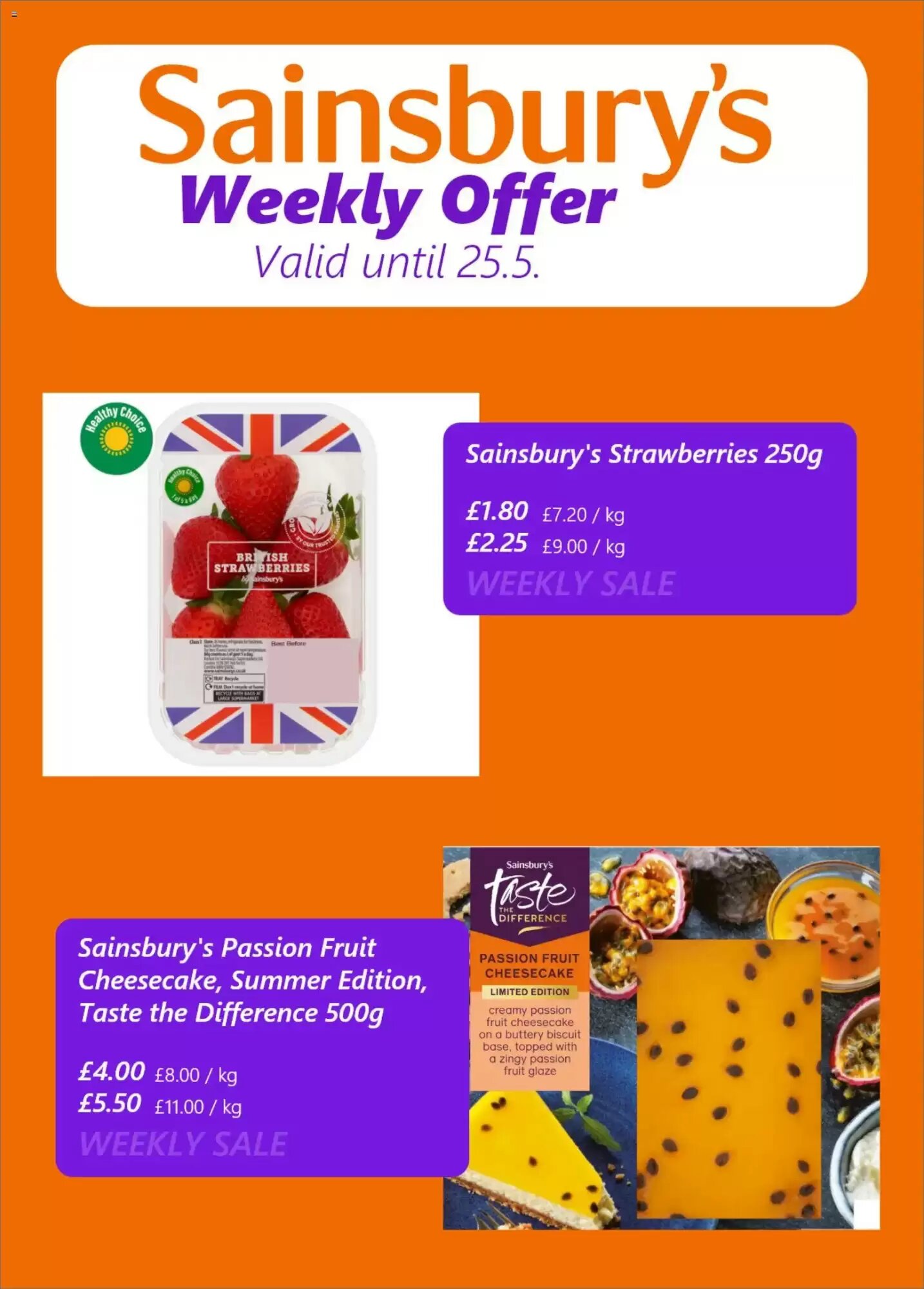 Sainsbury's offers valid from 19/05/2026 - Page 5.