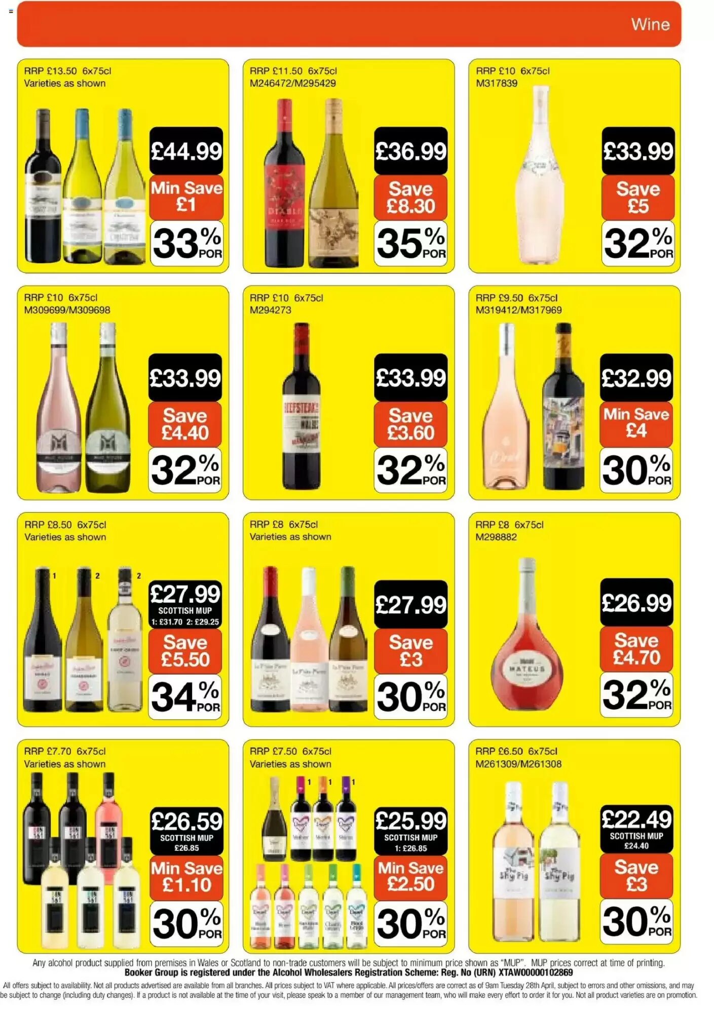 Booker Wholesale offers valid from 20/05/2026 - Page 15.