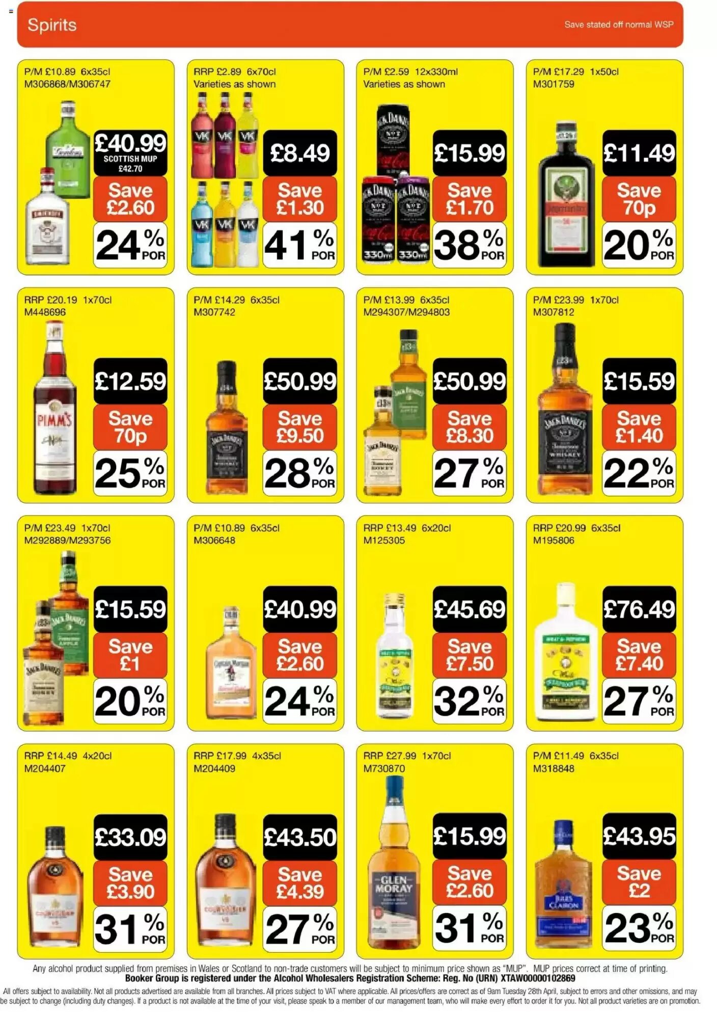 Booker Wholesale offers valid from 20/05/2026 - Page 16.