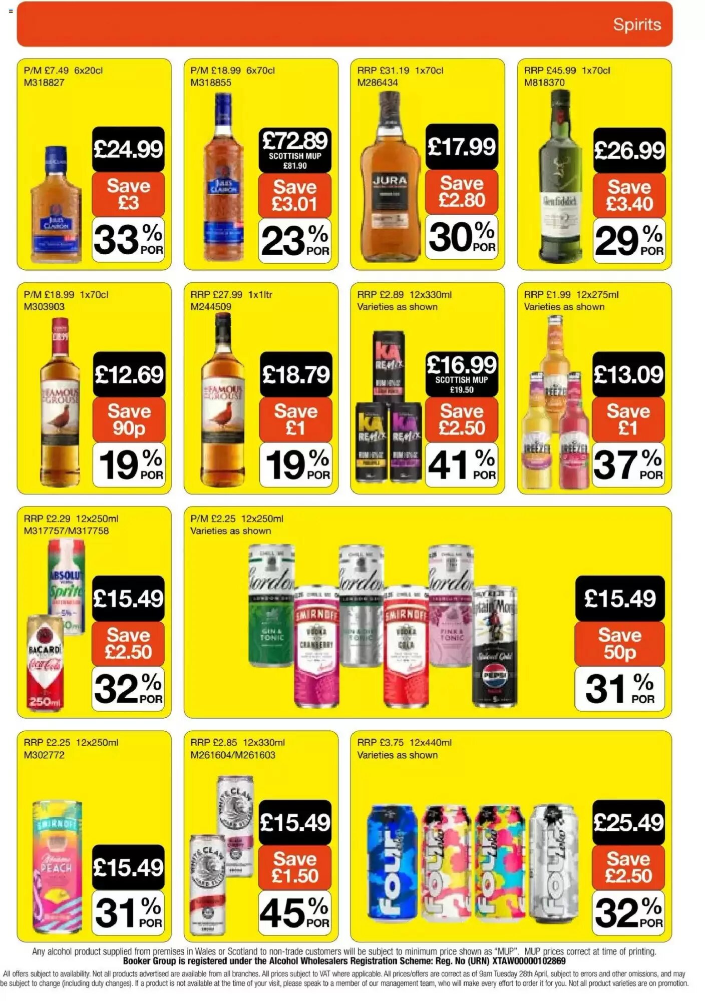 Booker Wholesale offers valid from 20/05/2026 - Page 17.