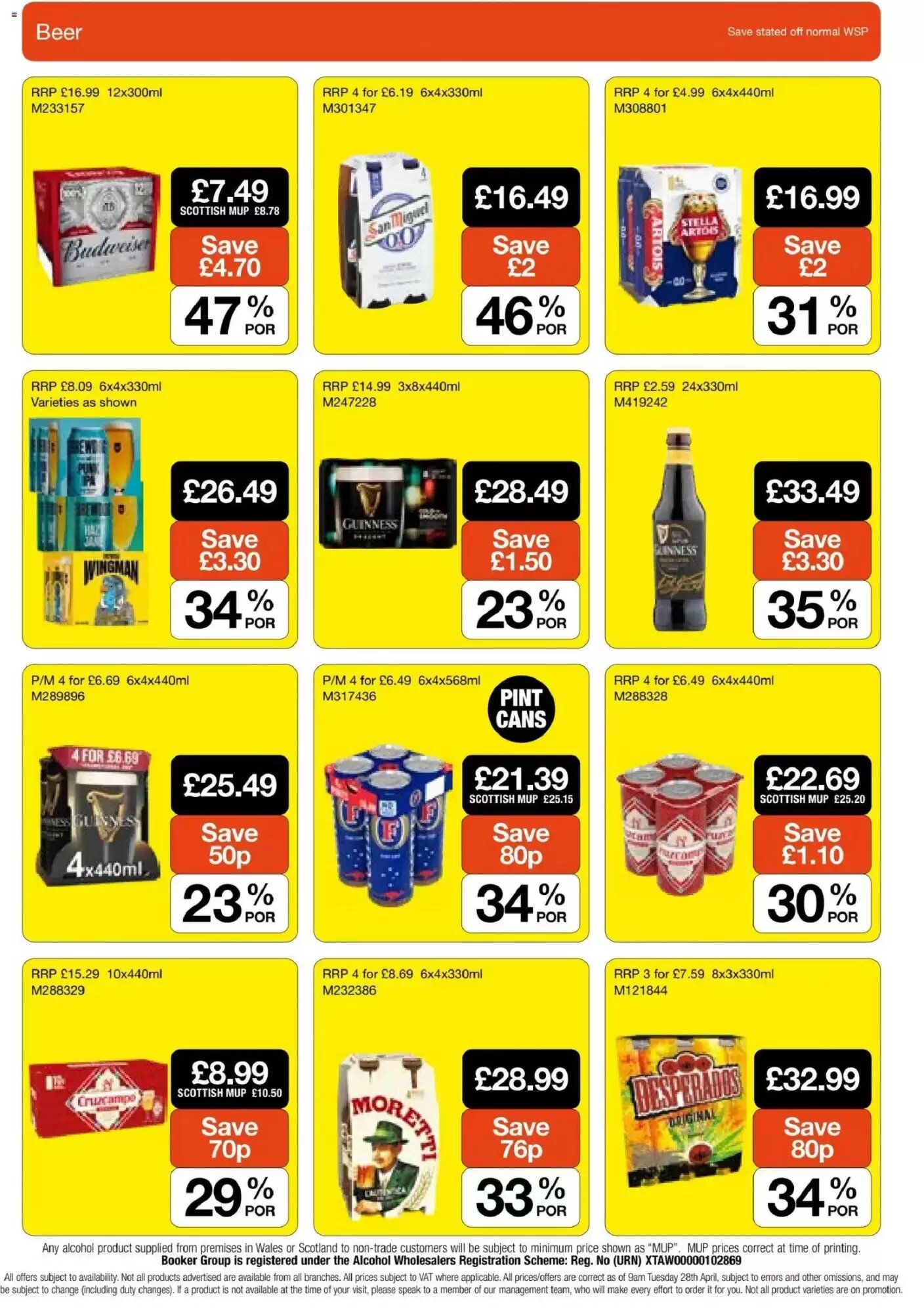 Booker Wholesale offers valid from 20/05/2026 - Page 18.