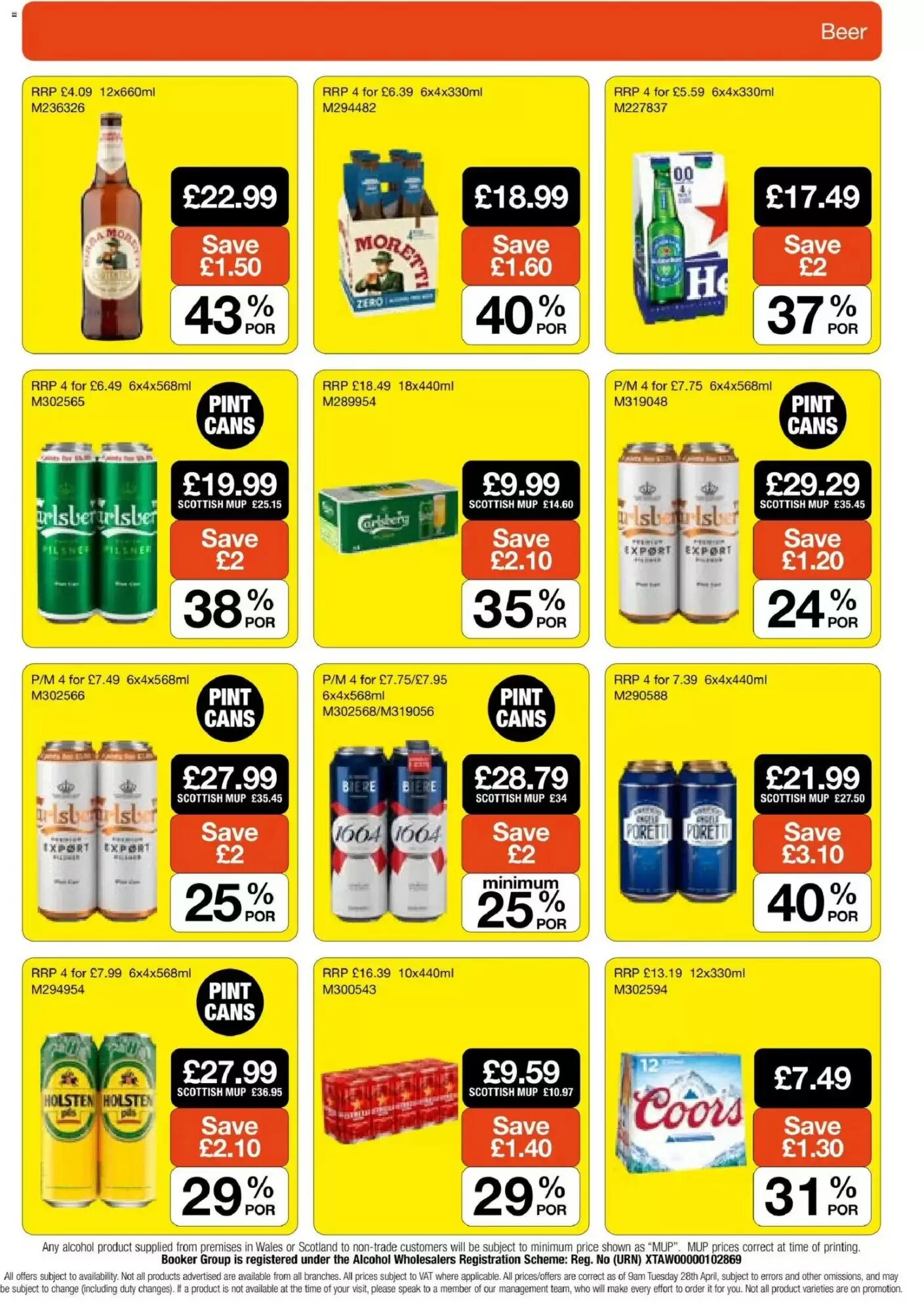Booker Wholesale offers valid from 20/05/2026 - Page 19.
