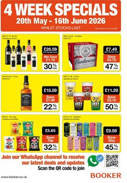 Booker Wholesale offers valid from 20/05/2026