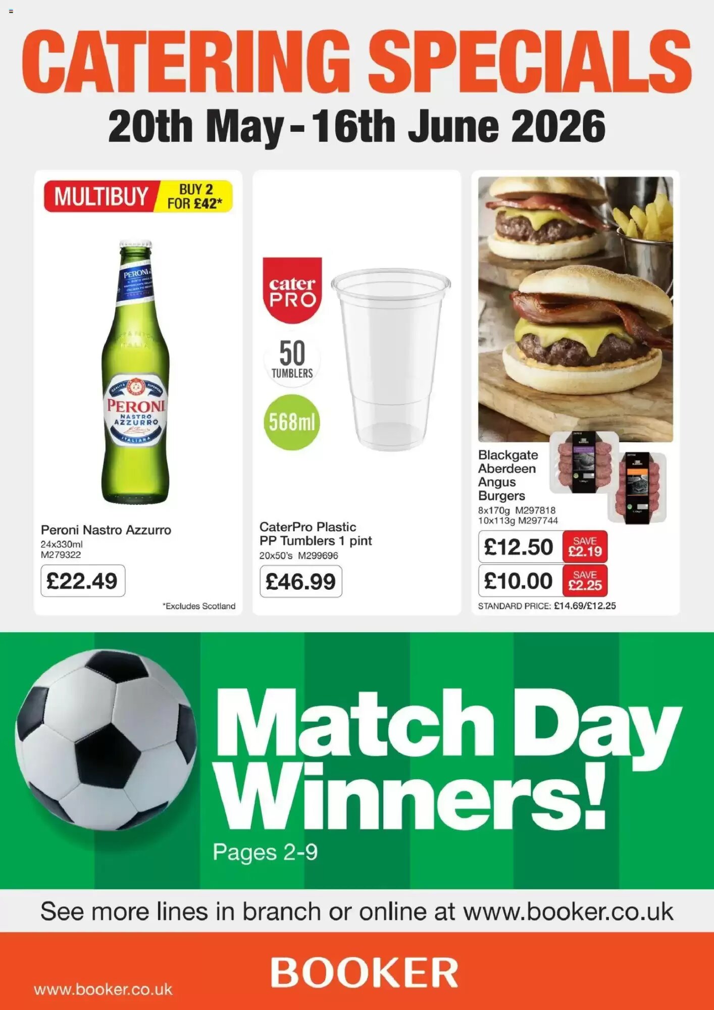 Booker Wholesale offers valid from 20/05/2026 - Page 1.