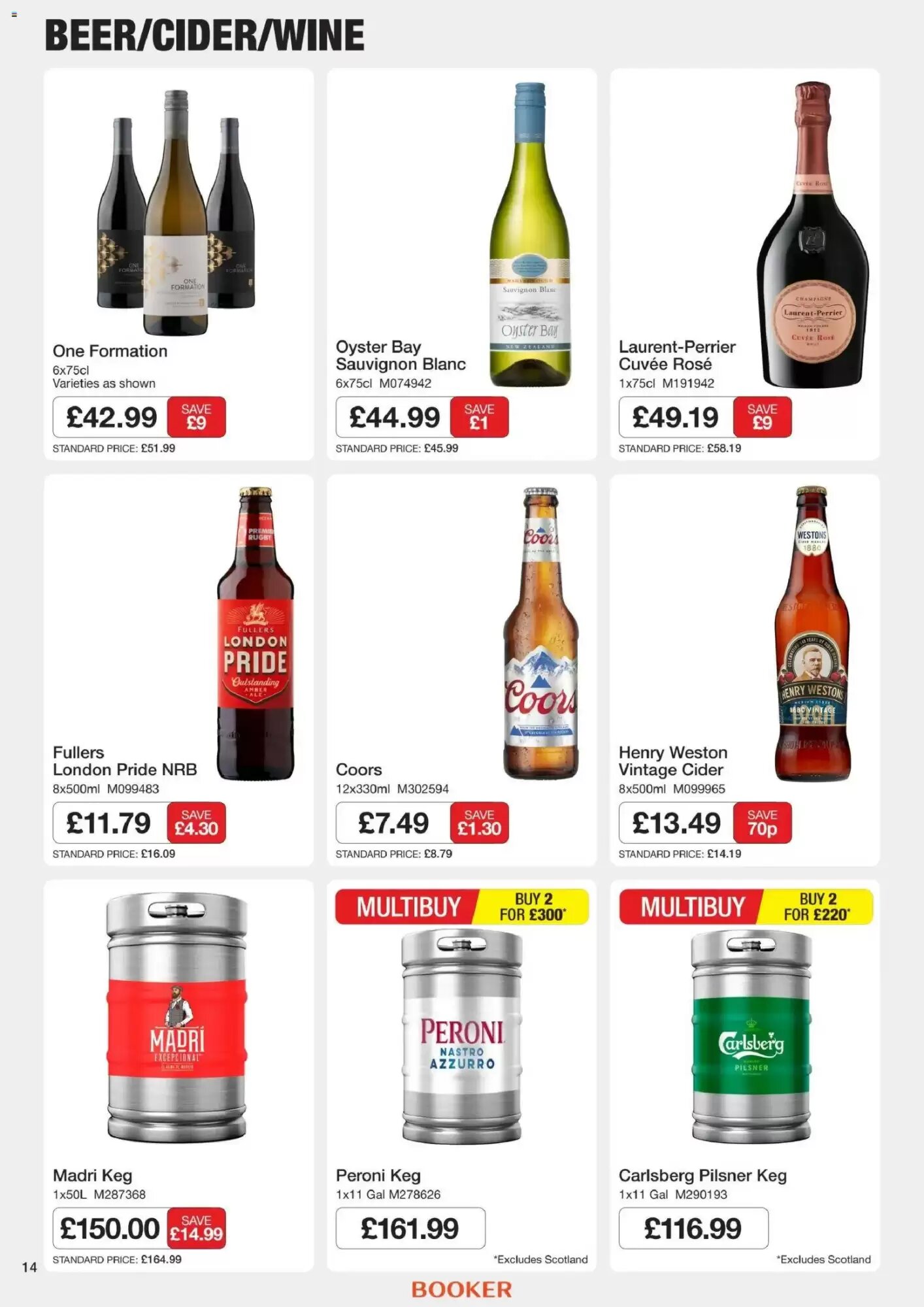 Booker Wholesale offers valid from 20/05/2026 - Page 14.