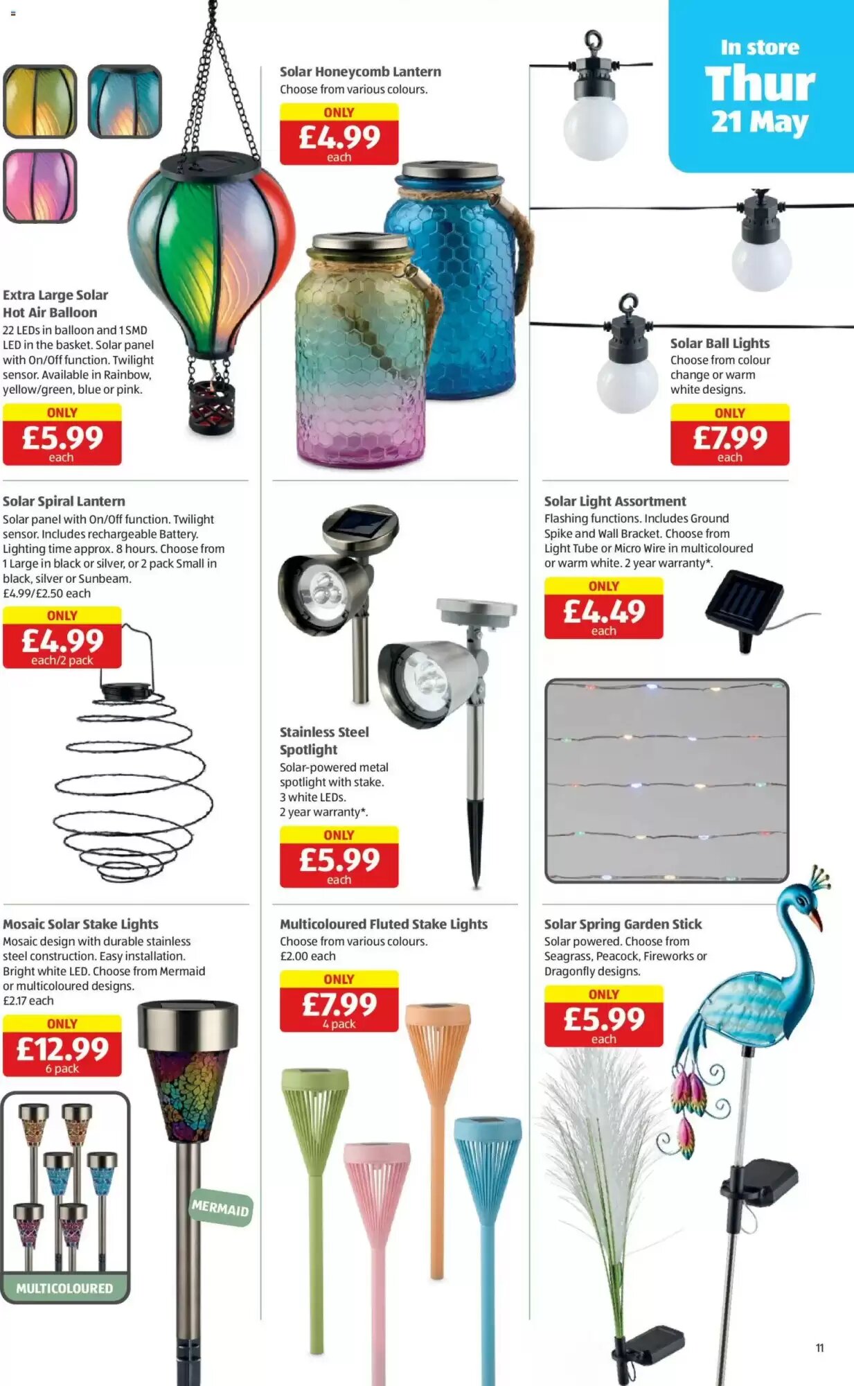 Aldi offers valid from 21/05/2026 - Page 11.