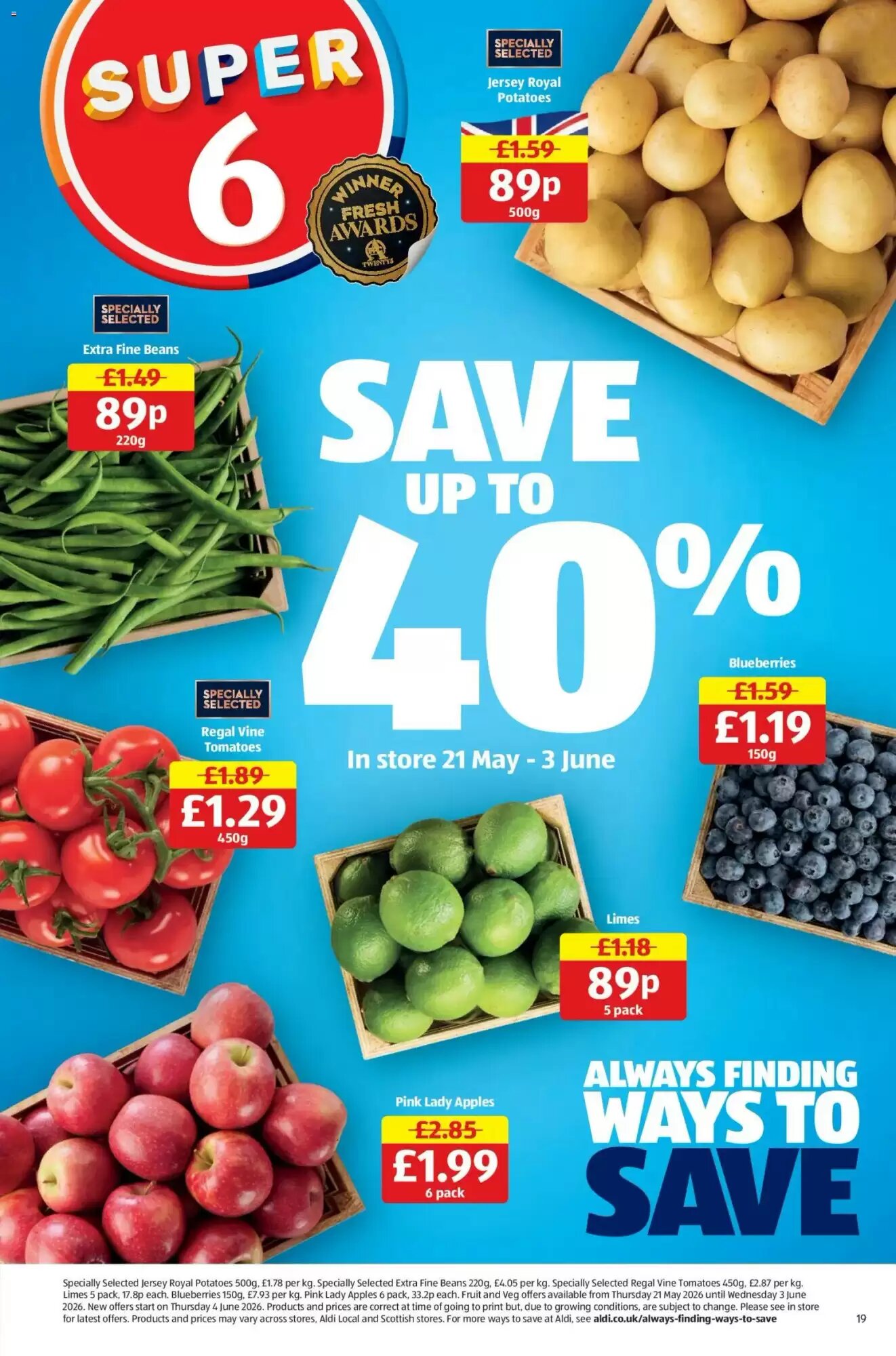 Aldi offers valid from 21/05/2026 - Page 19.