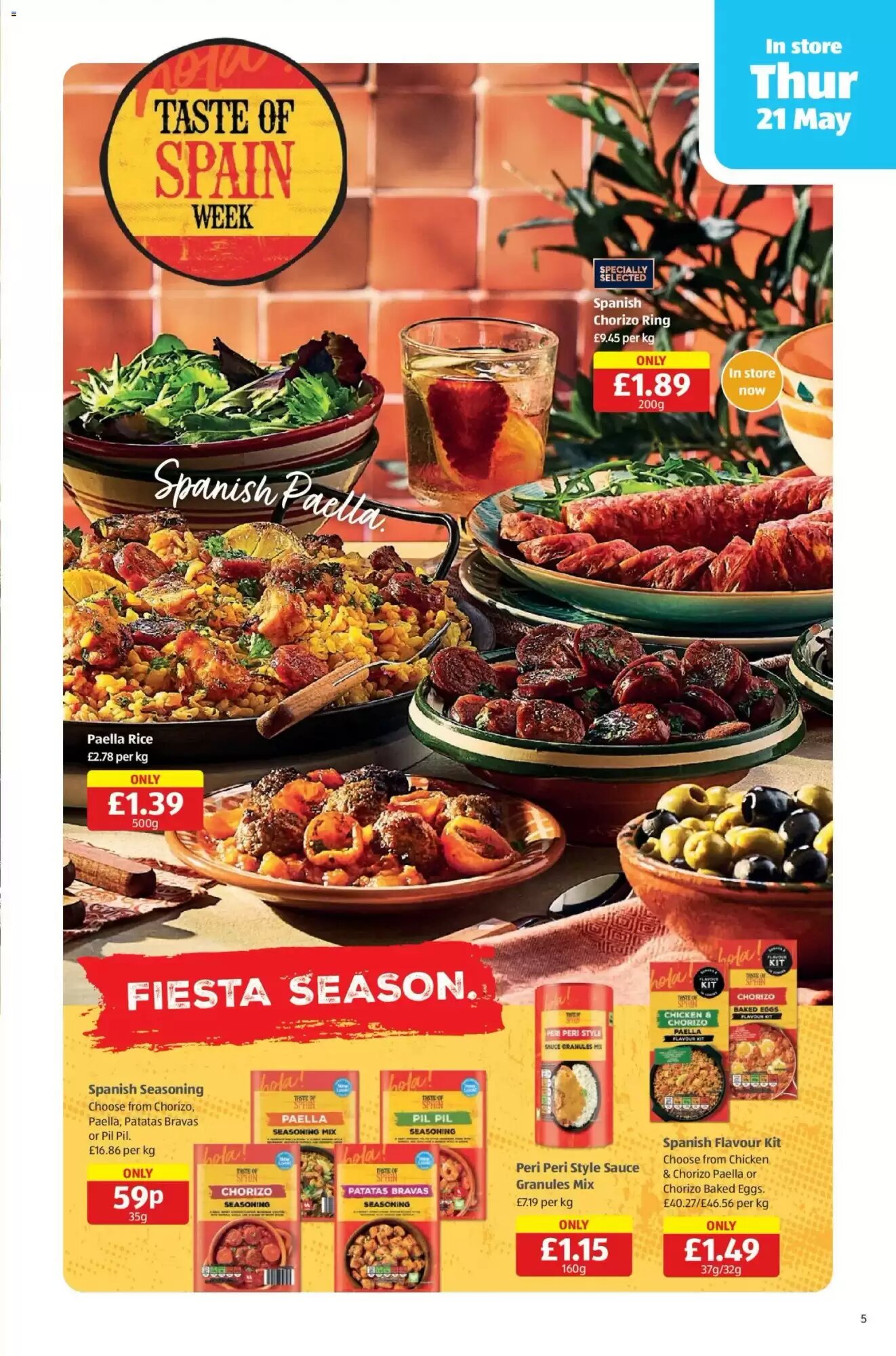 Aldi offers valid from 21/05/2026 - Page 5.