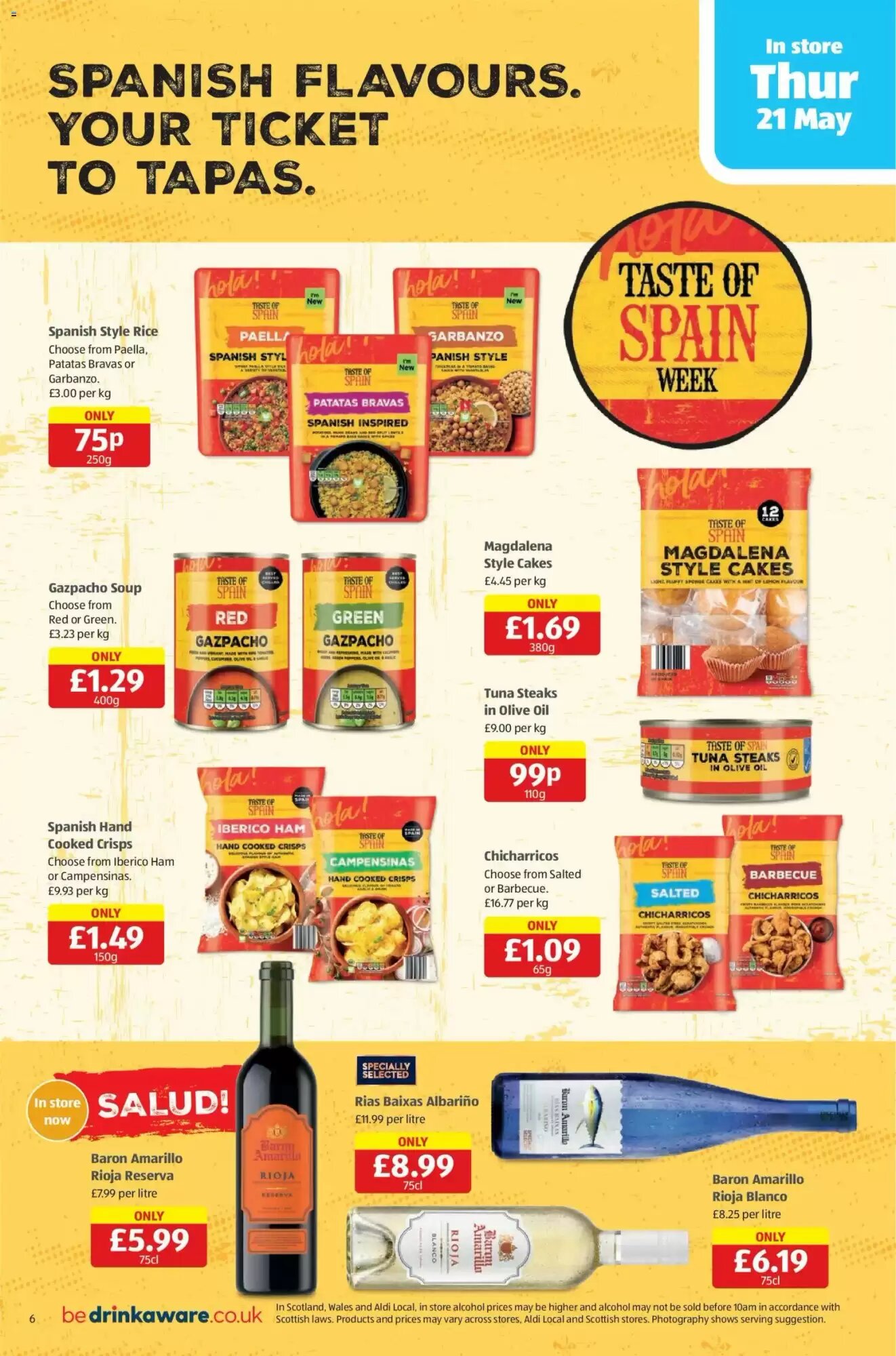 Aldi offers valid from 21/05/2026 - Page 6.