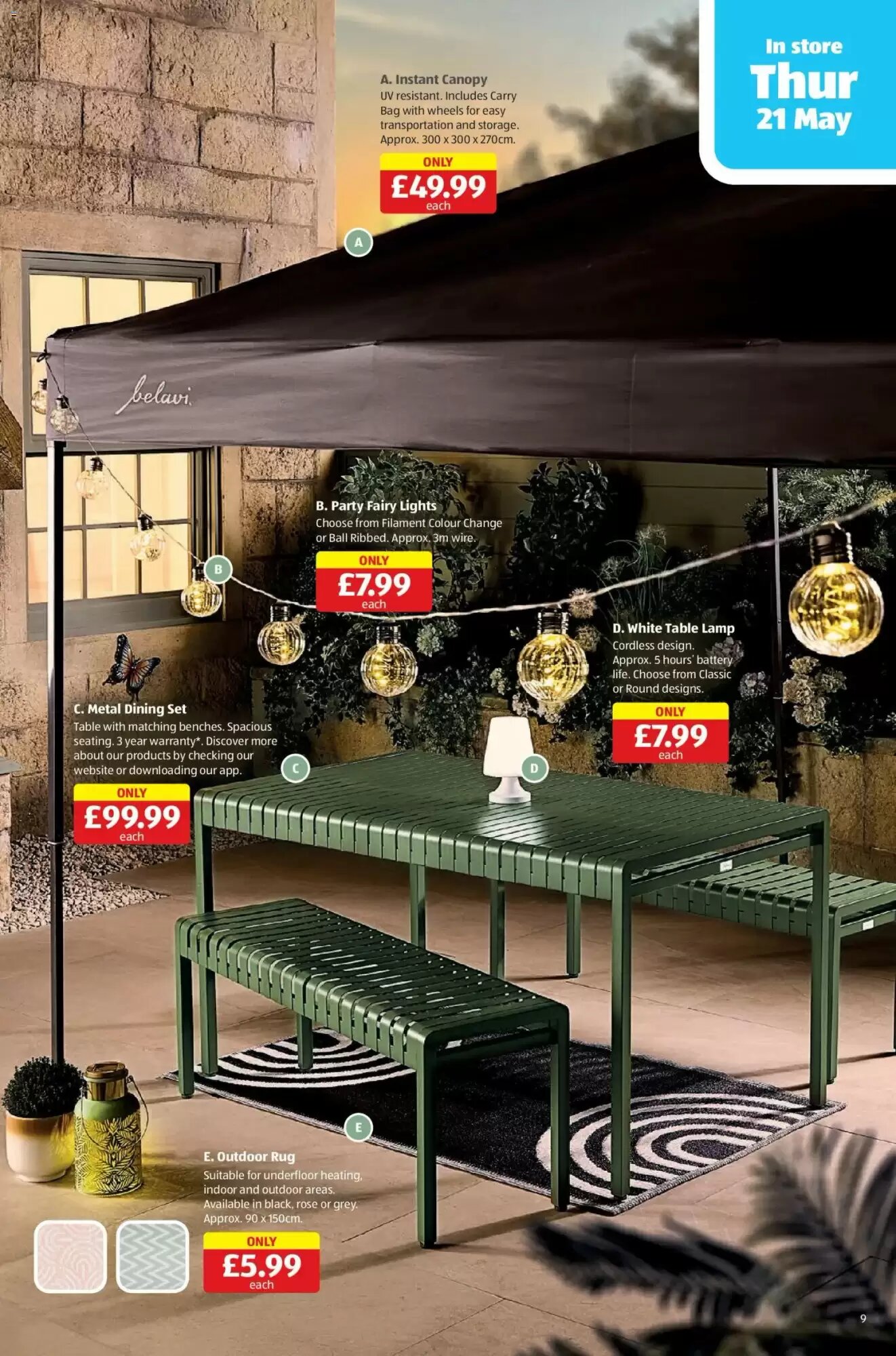 Aldi offers valid from 21/05/2026 - Page 9.