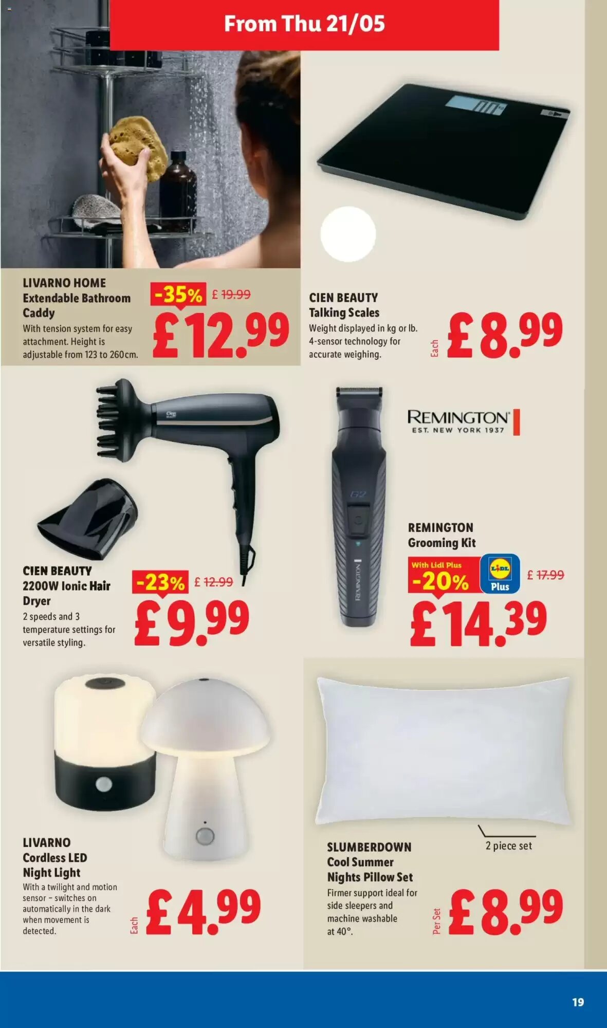 Lidl offers valid from 21/05/2026 - Page 19.
