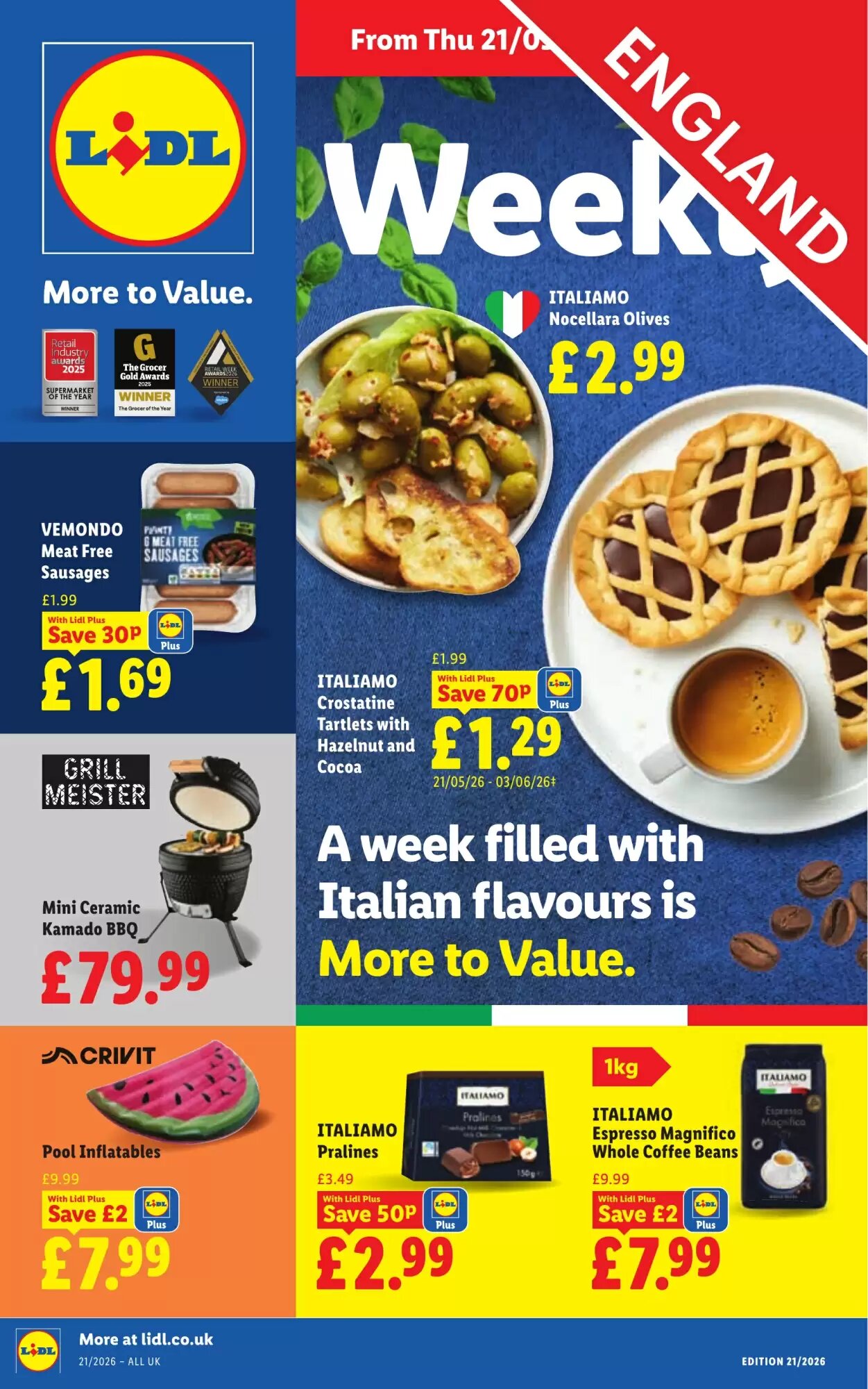 Lidl offers valid from 21/05/2026 - Page 1.
