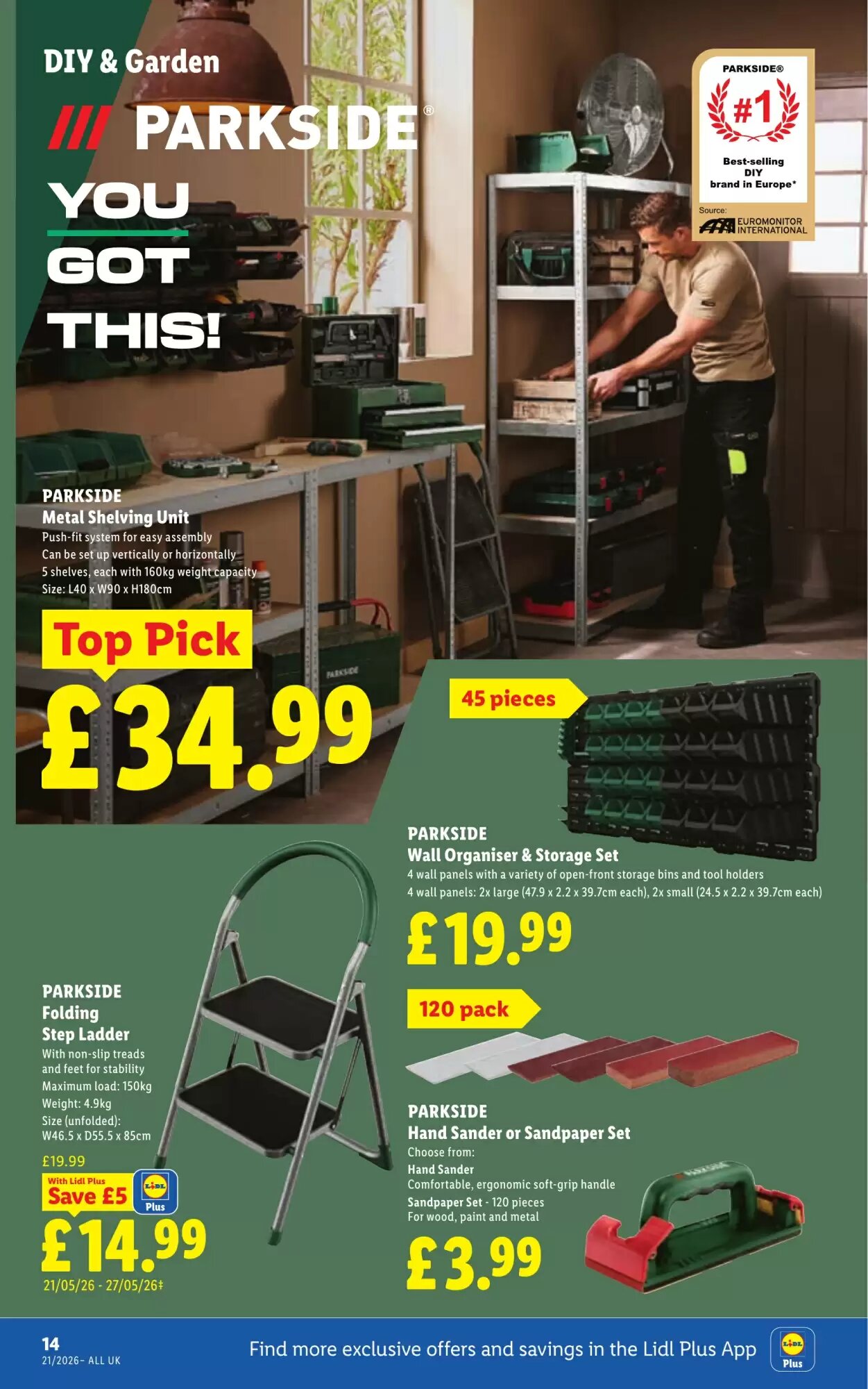 Lidl offers valid from 21/05/2026 - Page 18.