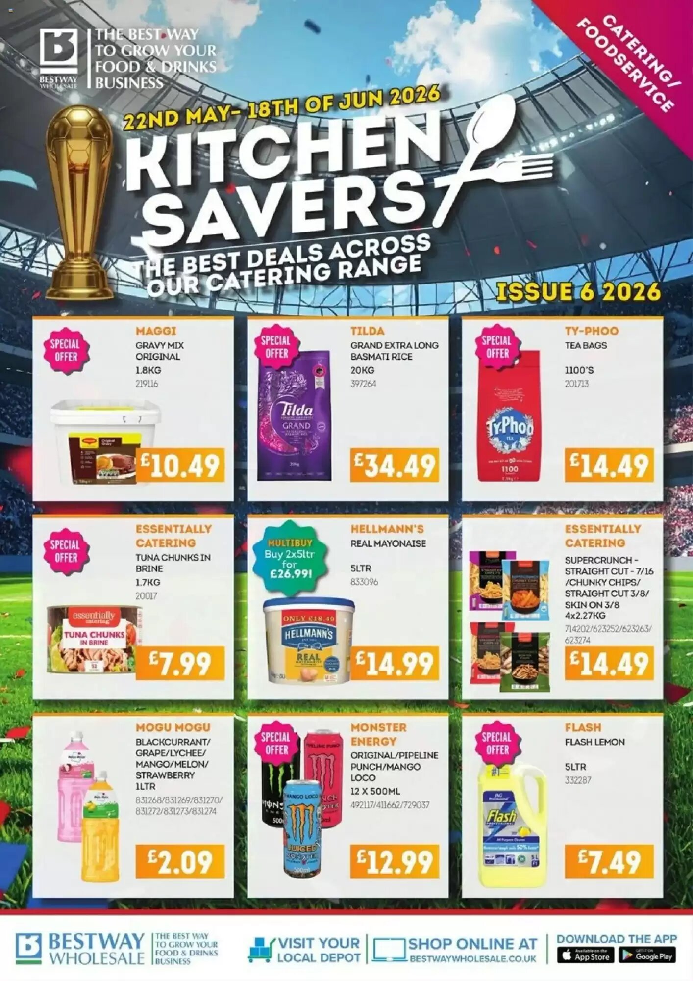 Bestway offers valid from 22/05/2026 - Page 1.