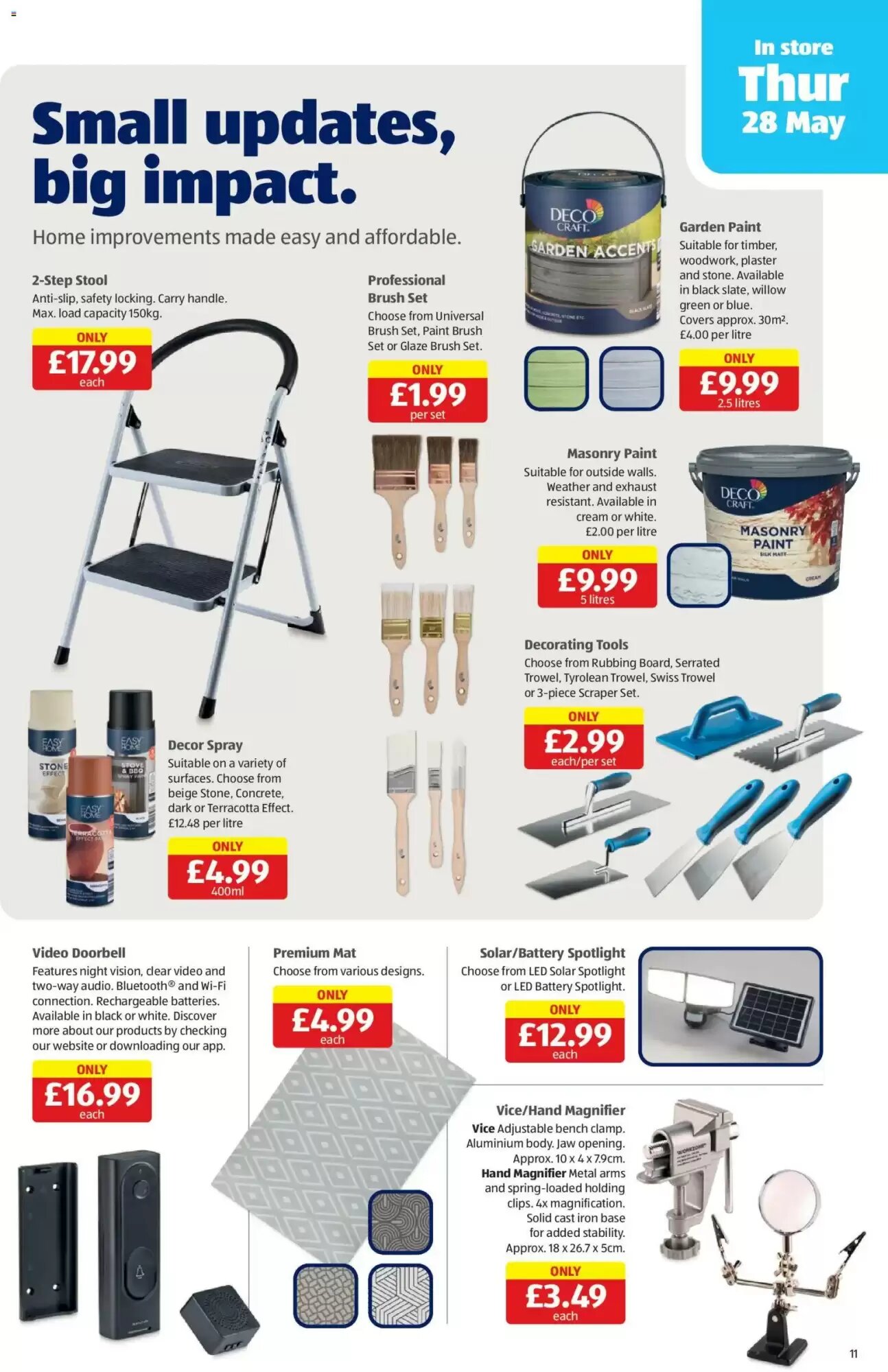 Aldi offers valid from 25/05/2026 - Page 11.