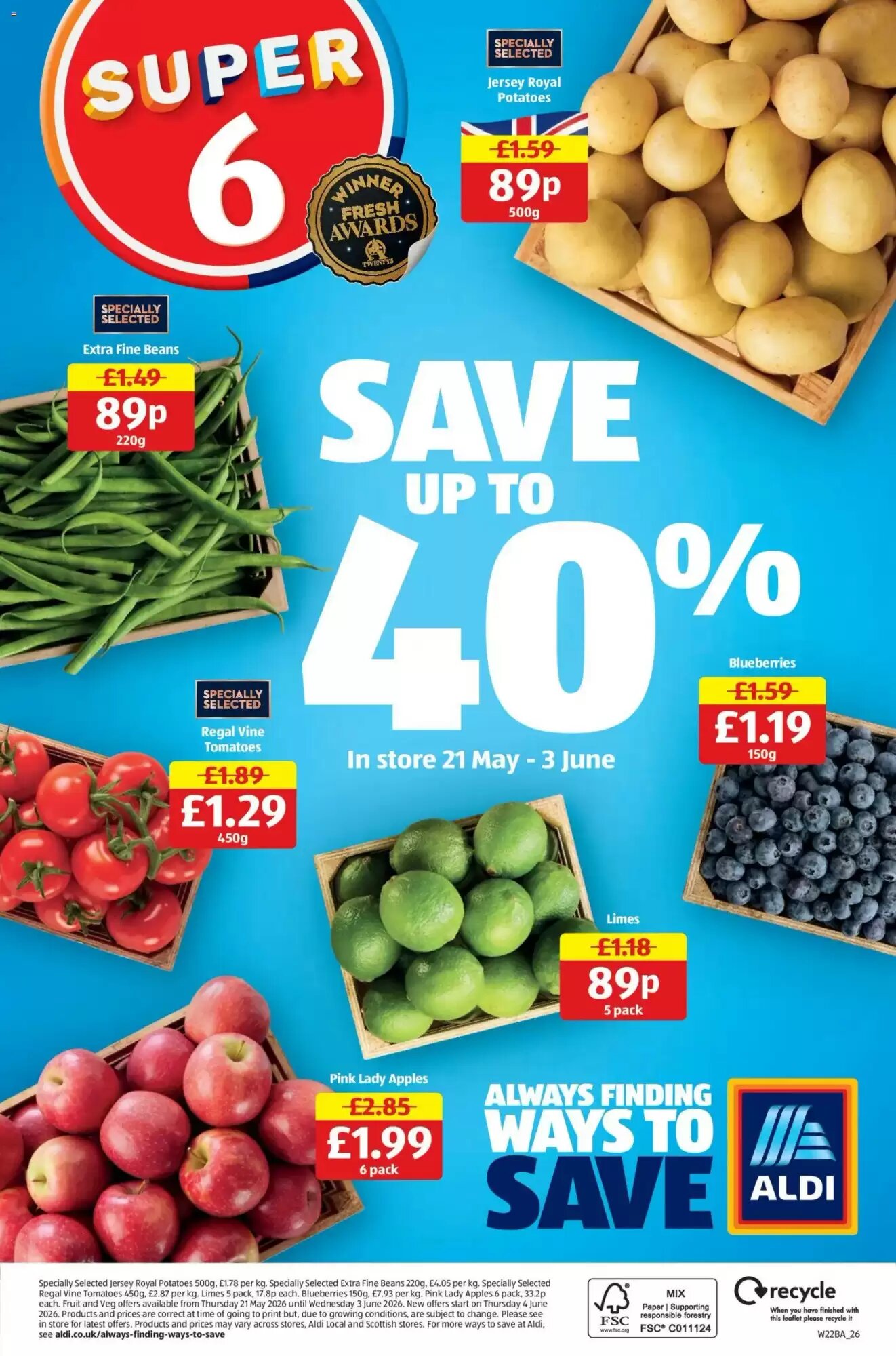 Aldi offers valid from 25/05/2026 - Page 20.