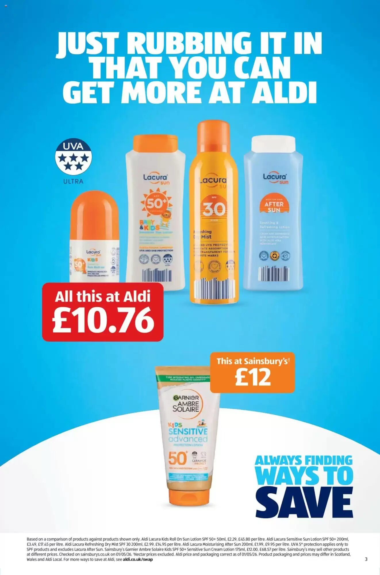 Aldi offers valid from 25/05/2026 - Page 3.