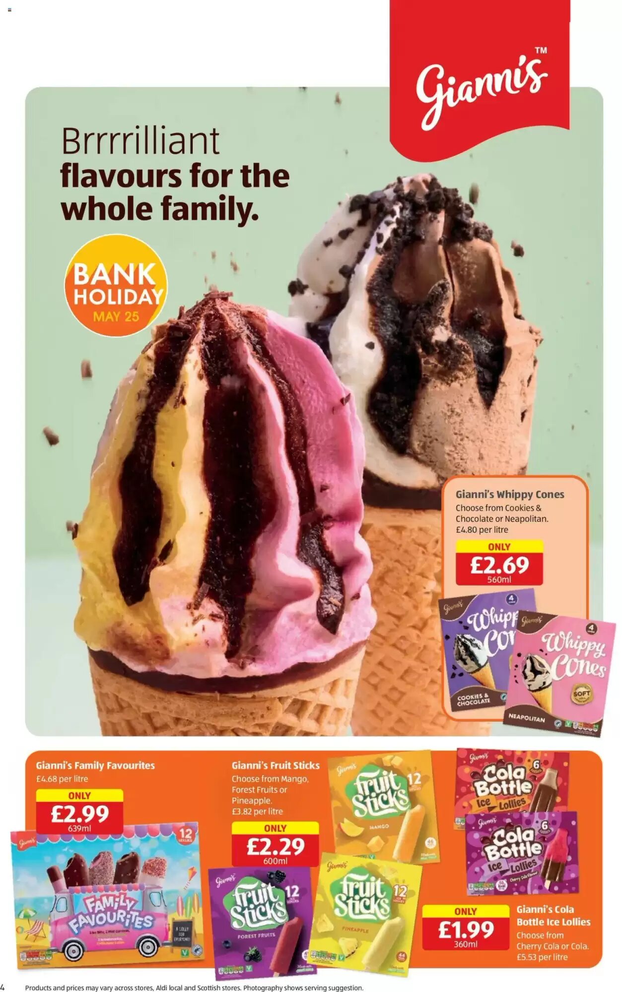 Aldi offers valid from 25/05/2026 - Page 4.