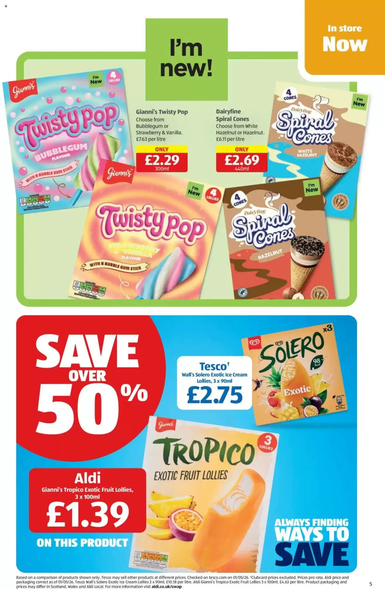 Aldi offers valid from 25/05/2026 - Page 5.