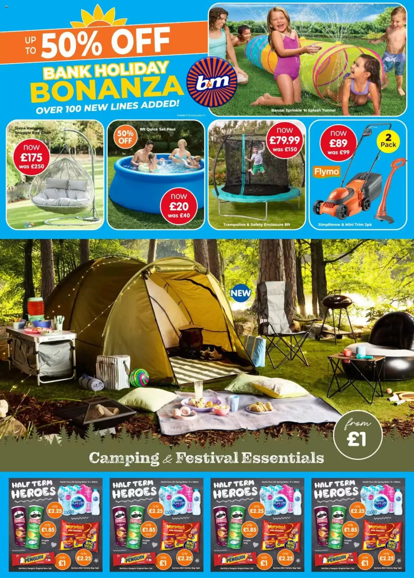 B&M Stores offers valid from 25/05/2026 - Page 1.