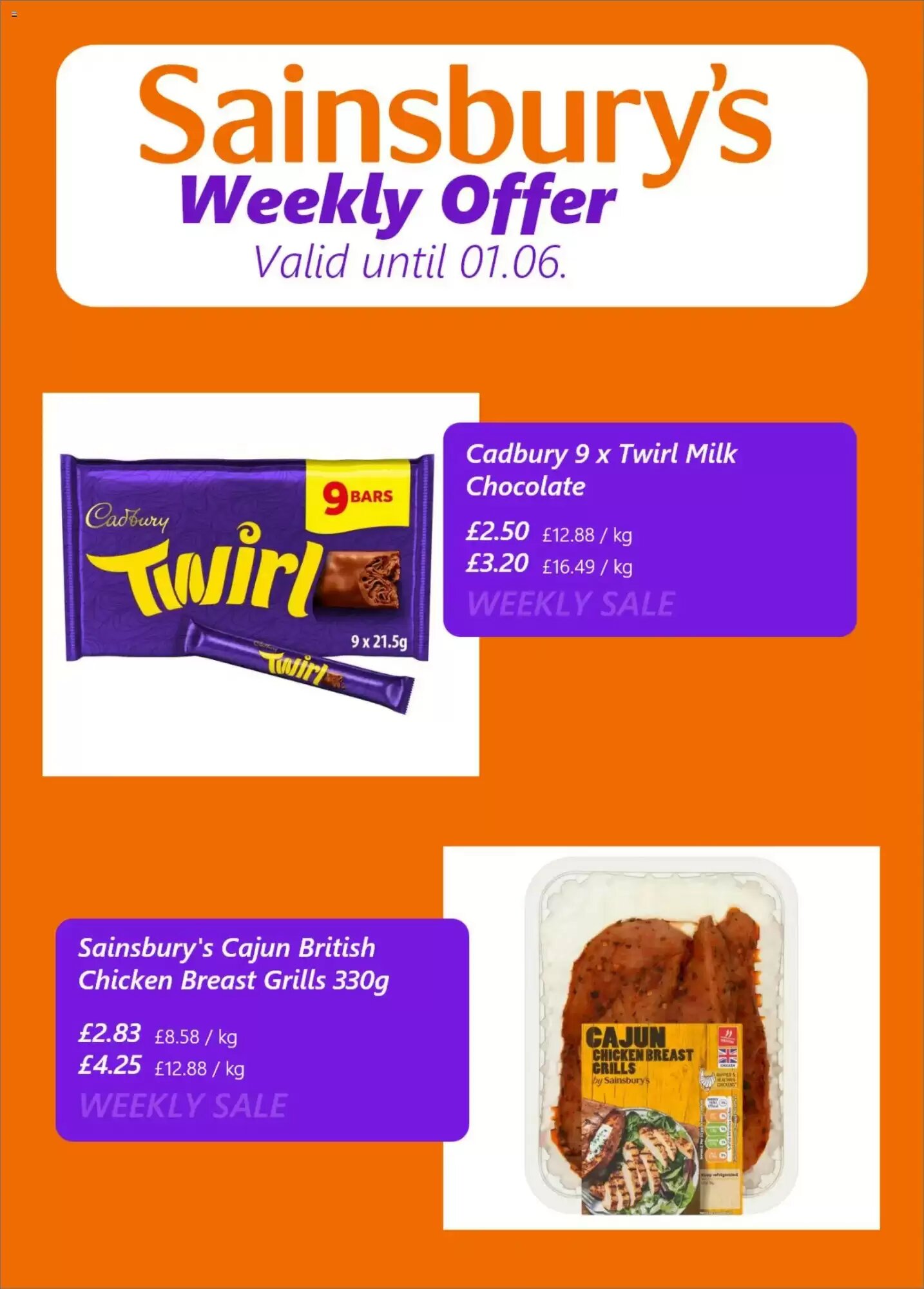 Sainsbury's offers valid from 26/05/2026 - Page 2.