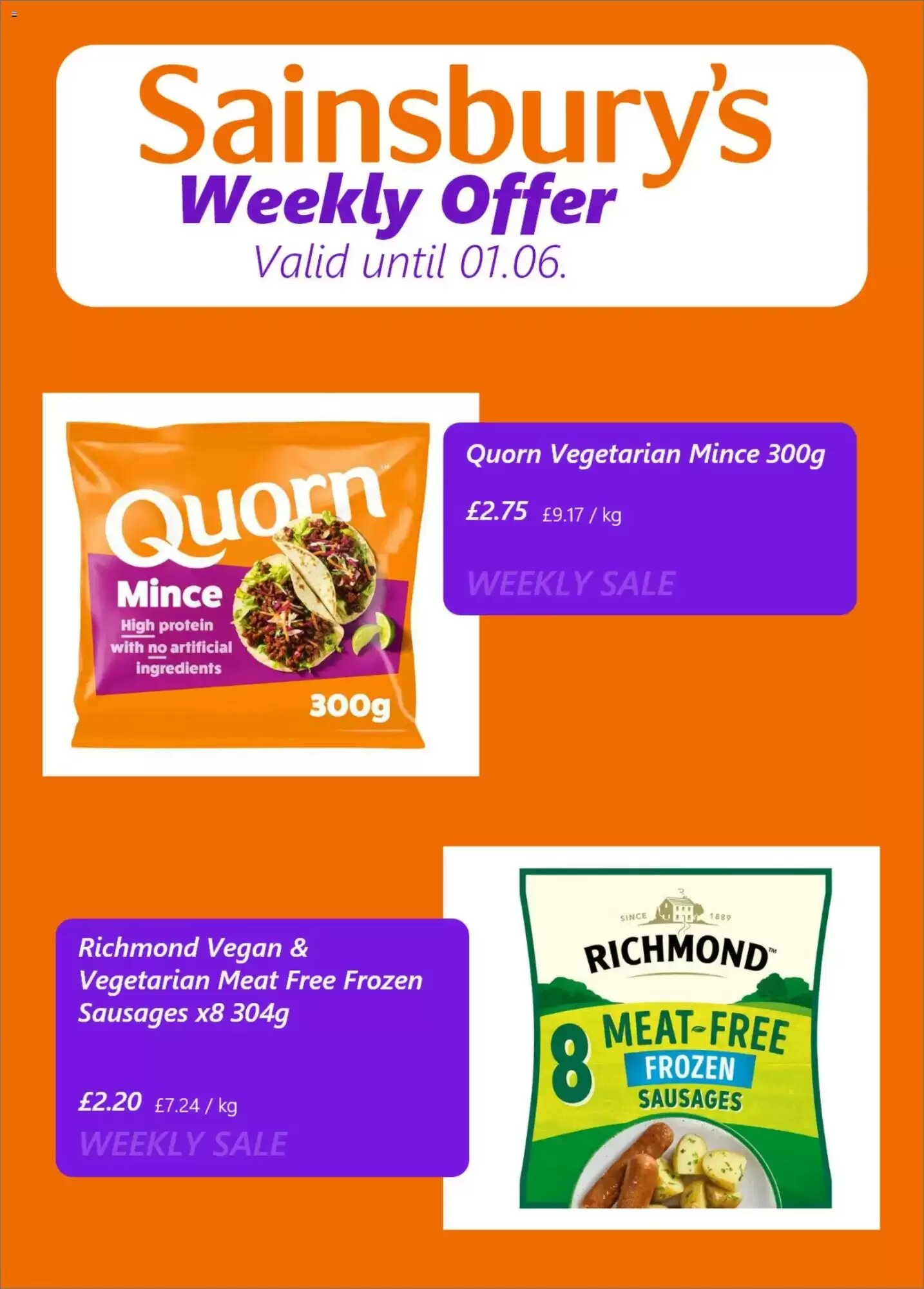 Sainsbury's offers valid from 26/05/2026 - Page 5.