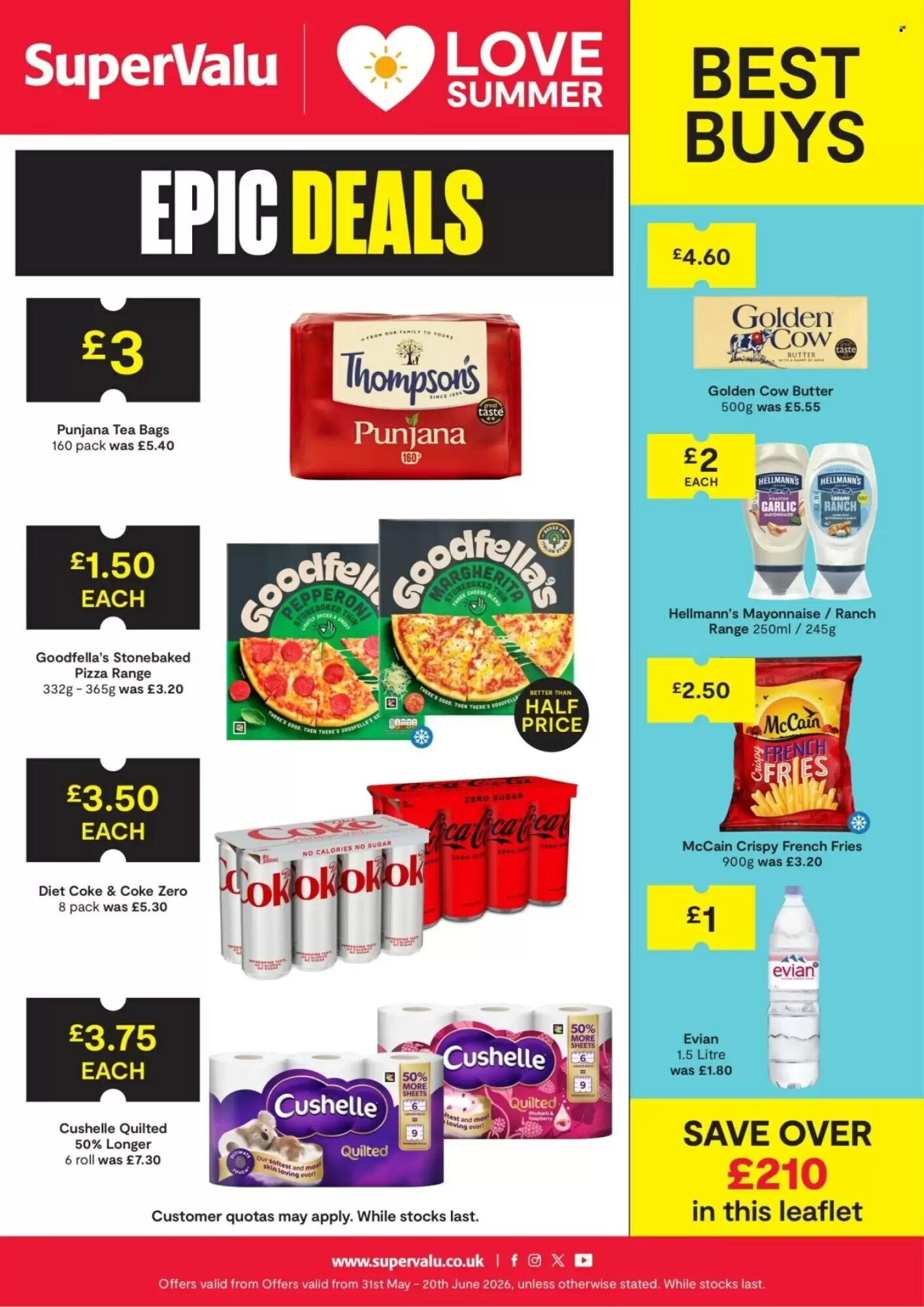 SuperValu offers valid from 31/05/2026 - Page 1.