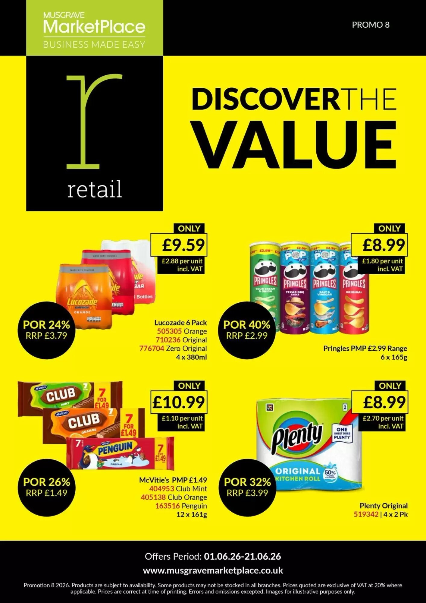Musgrave MarketPlace offers valid from 01/06/2026 - Page 1.