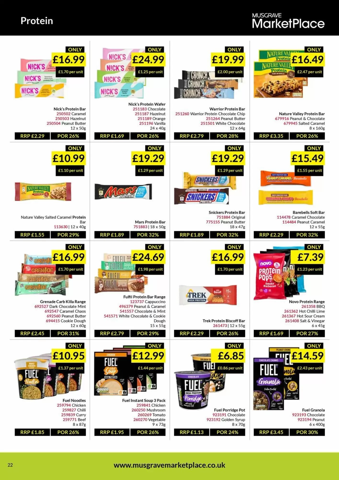 Musgrave MarketPlace offers valid from 01/06/2026 - Page 22.