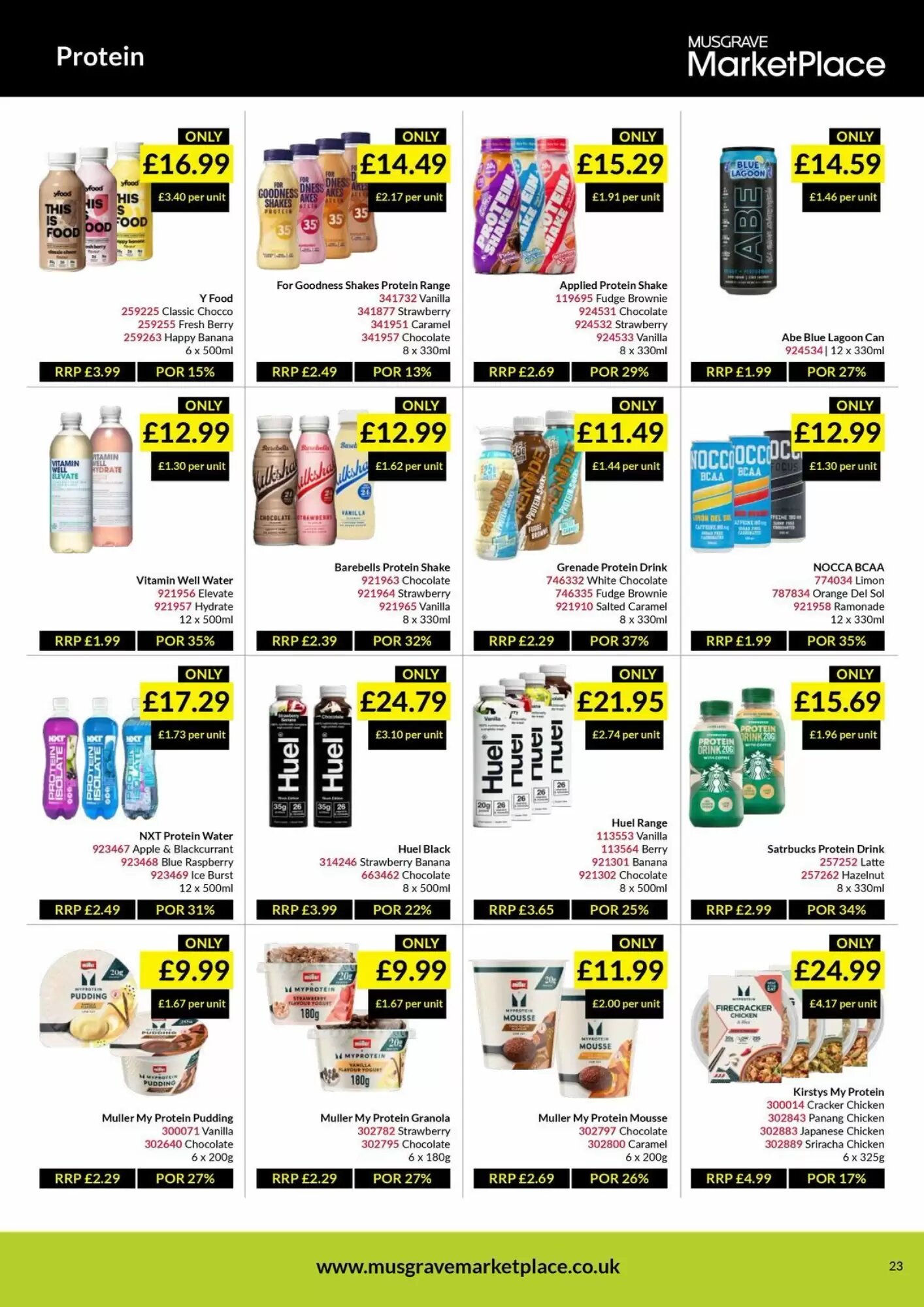 Musgrave MarketPlace offers valid from 01/06/2026 - Page 23.