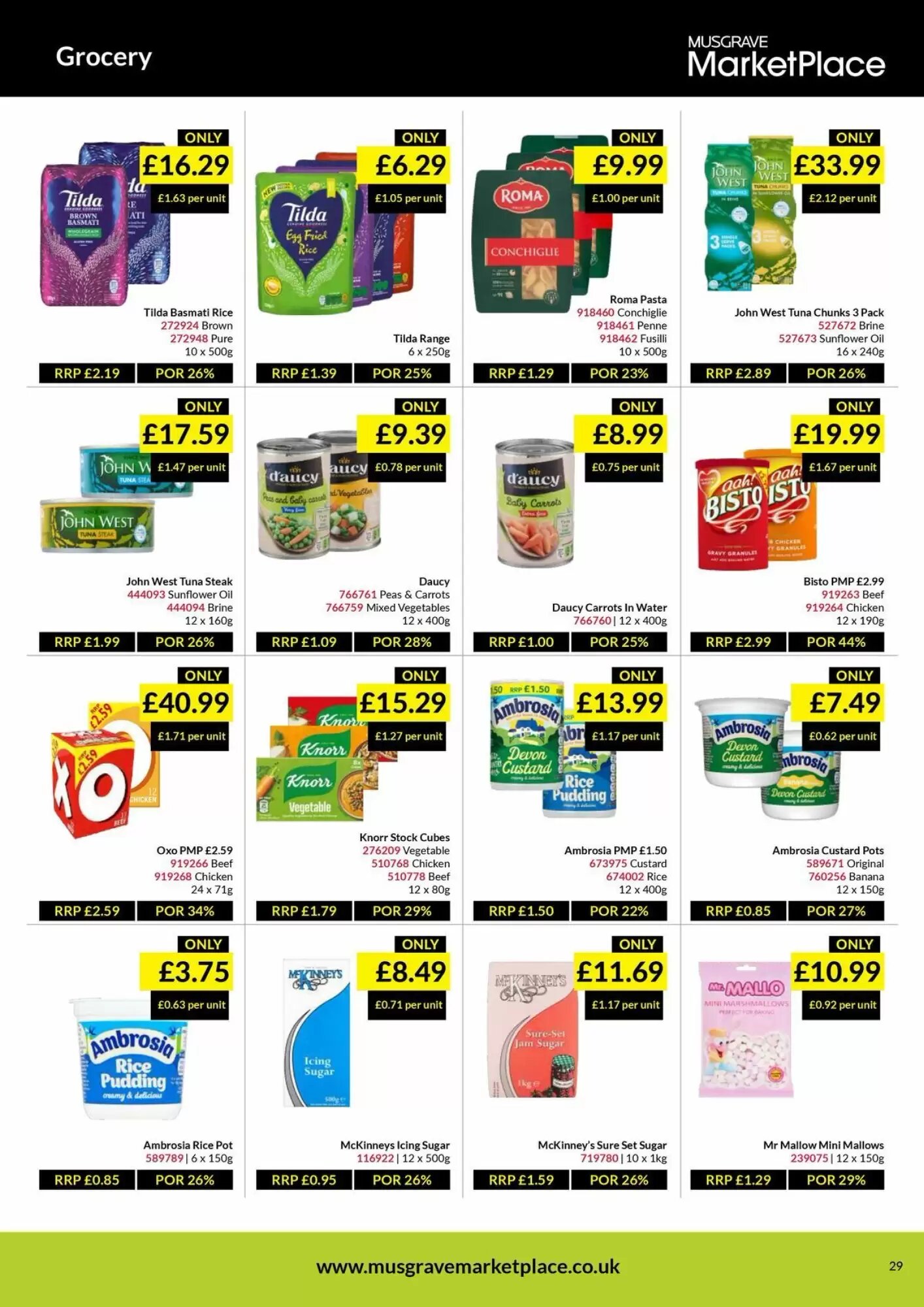 Musgrave MarketPlace offers valid from 01/06/2026 - Page 29.
