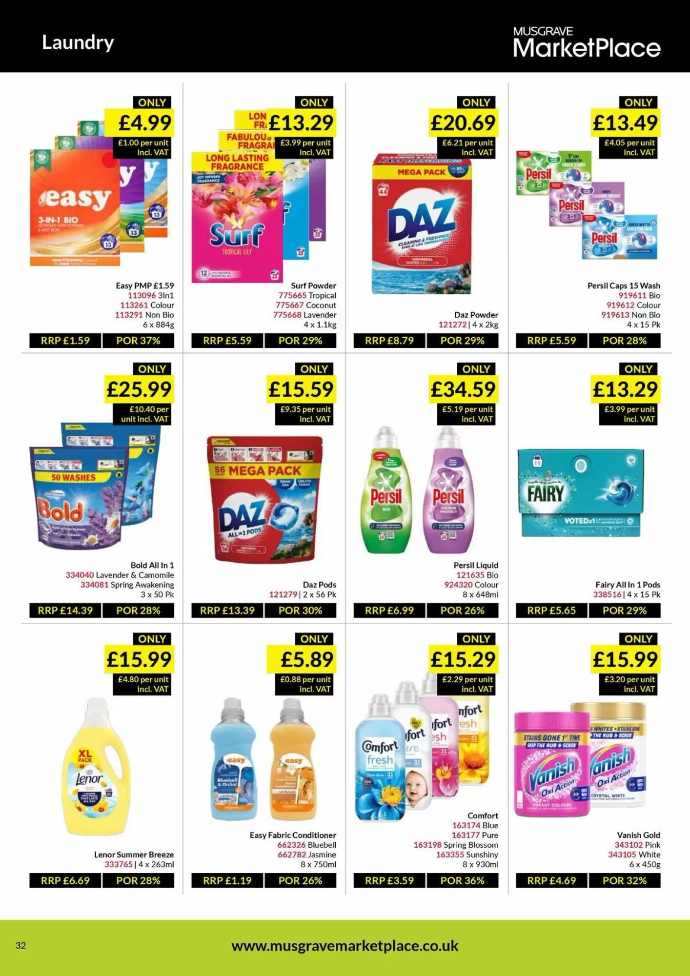 Musgrave MarketPlace offers valid from 01/06/2026 - Page 32.