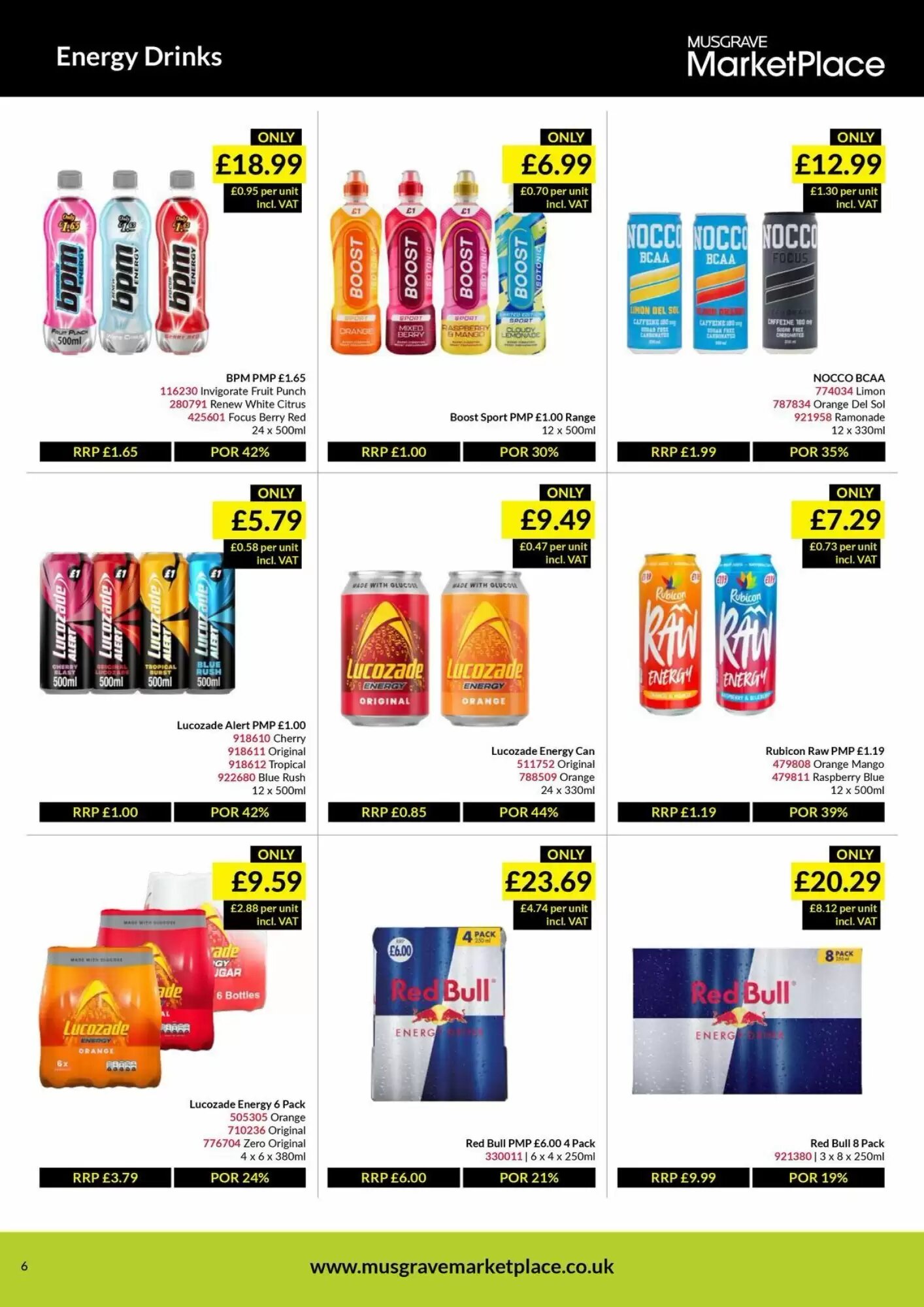 Musgrave MarketPlace offers valid from 01/06/2026 - Page 6.