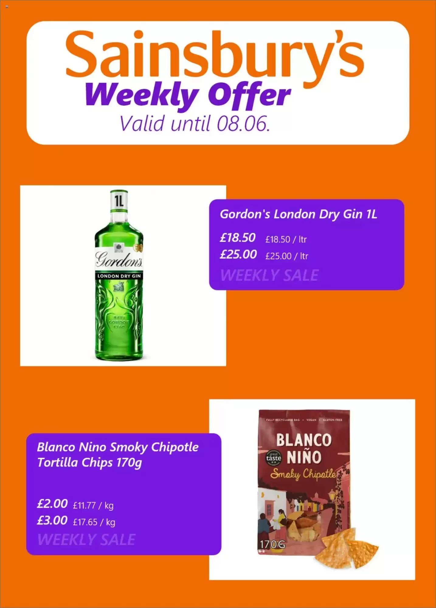 Sainsbury's offers valid from 02/06/2026 - Page 2.