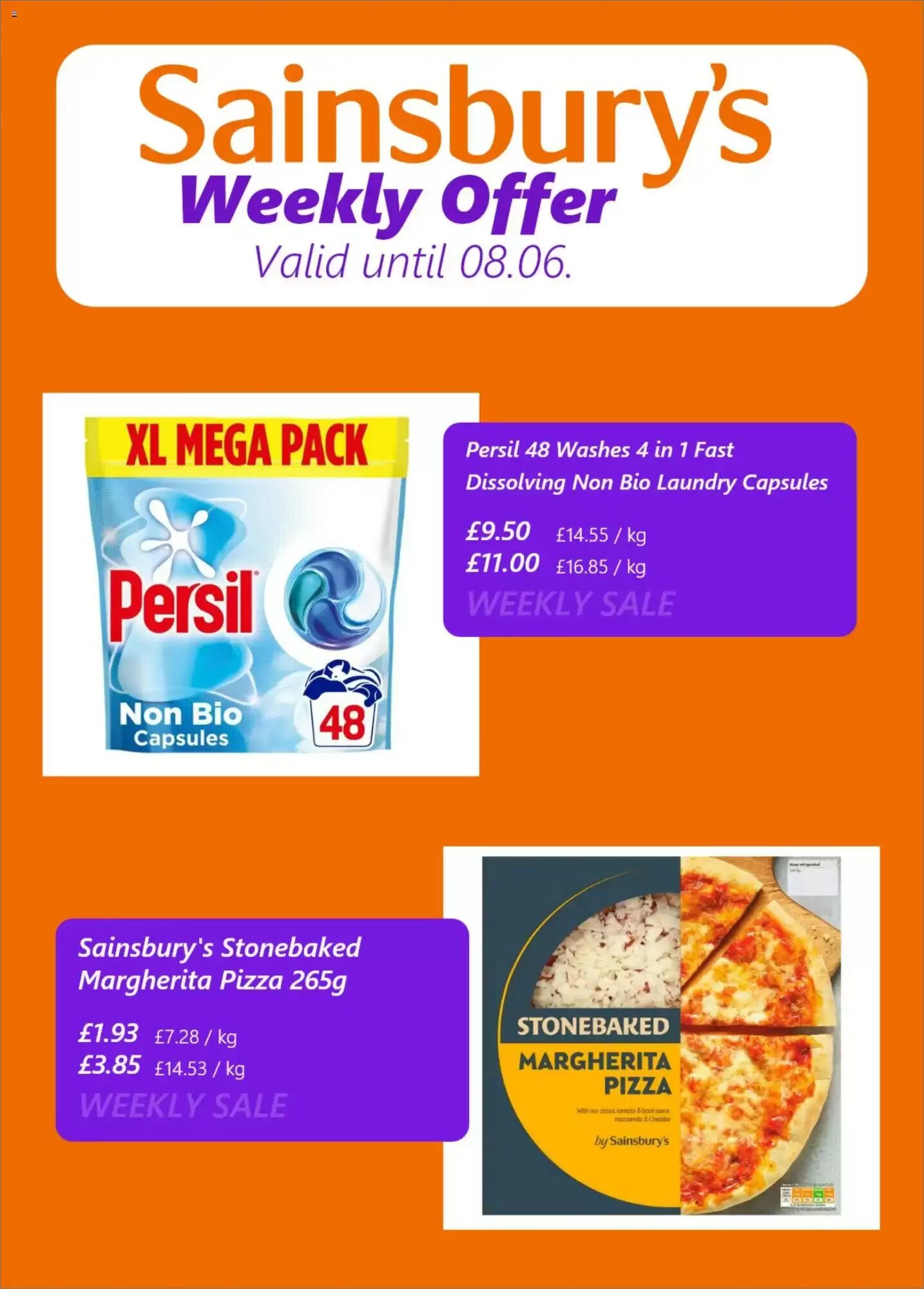 Sainsbury's offers valid from 02/06/2026 - Page 4.