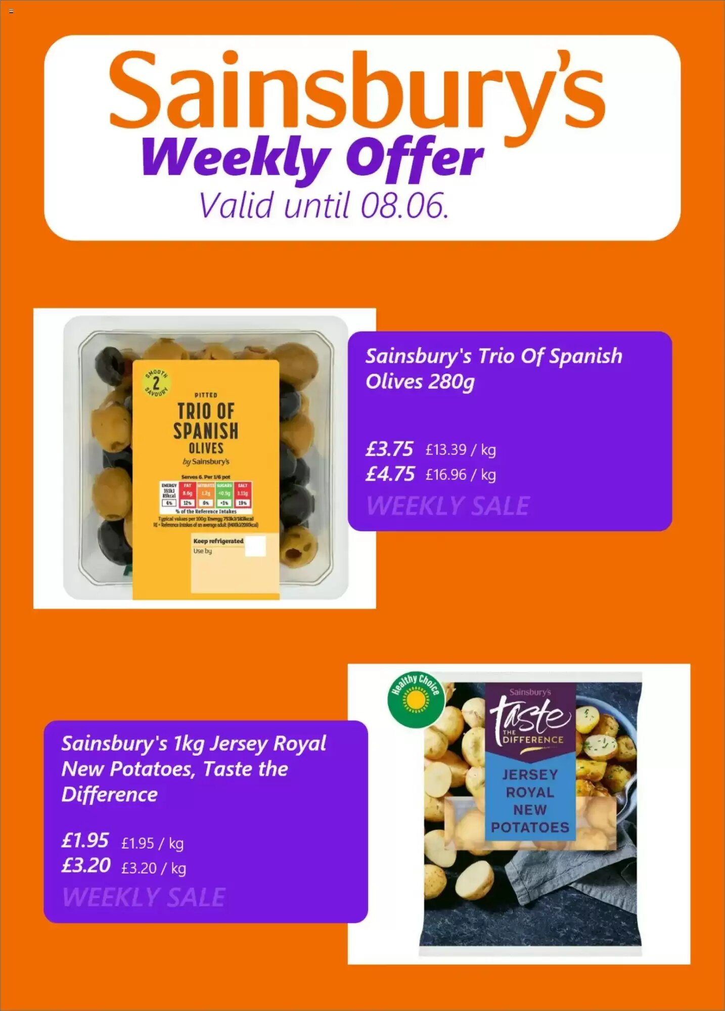 Sainsbury's offers valid from 02/06/2026 - Page 5.