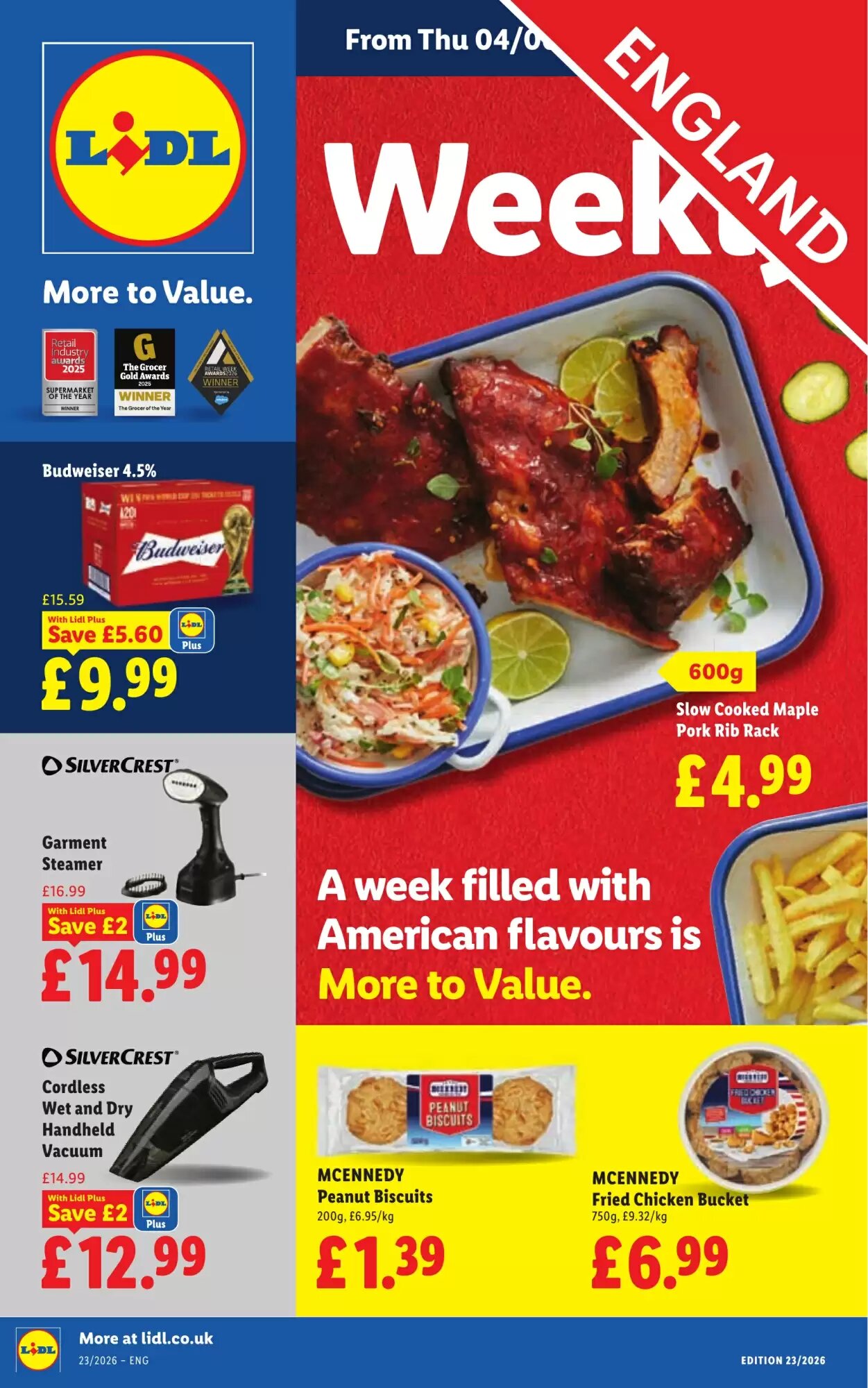Lidl offers valid from 04/06/2026 - Page 1.