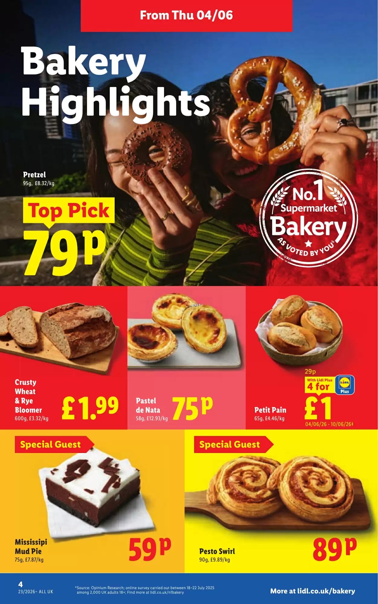 Lidl offers valid from 04/06/2026 - Page 4.