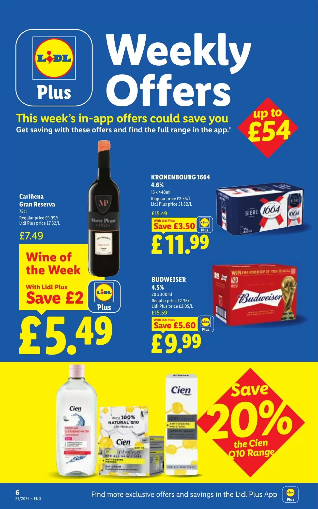 Lidl offers valid from 04/06/2026 - Page 6.