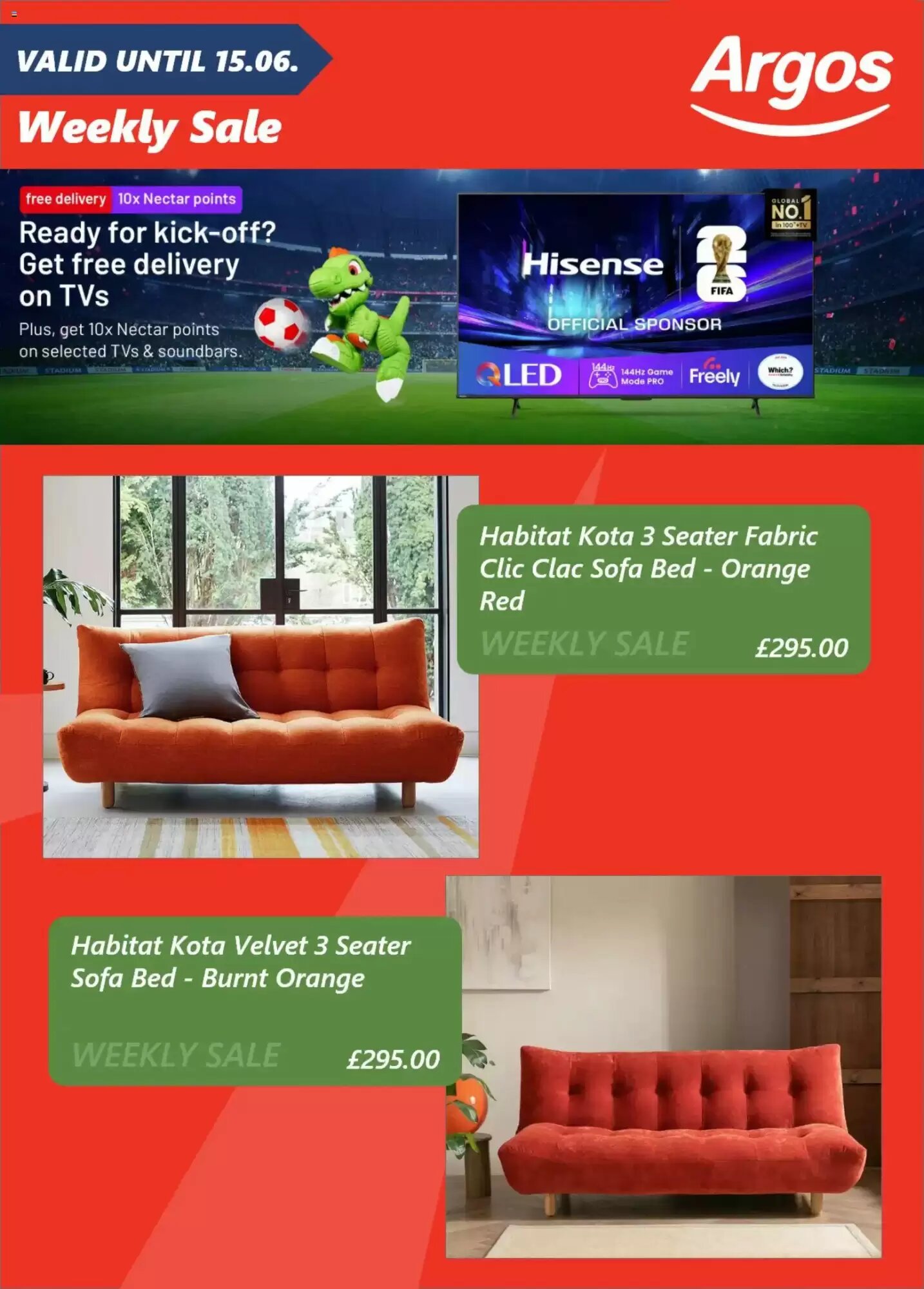 Argos offers valid from 09/06/2026 - Page 2.