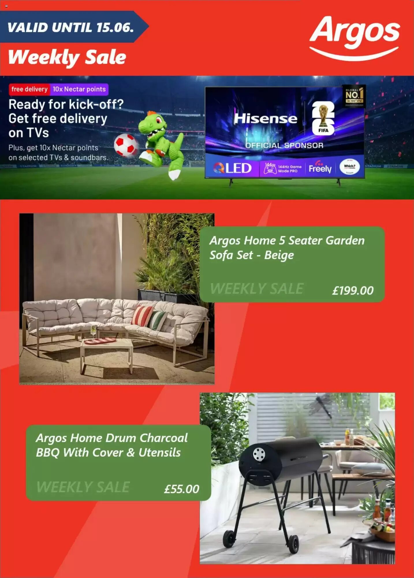 Argos offers valid from 09/06/2026 - Page 3.