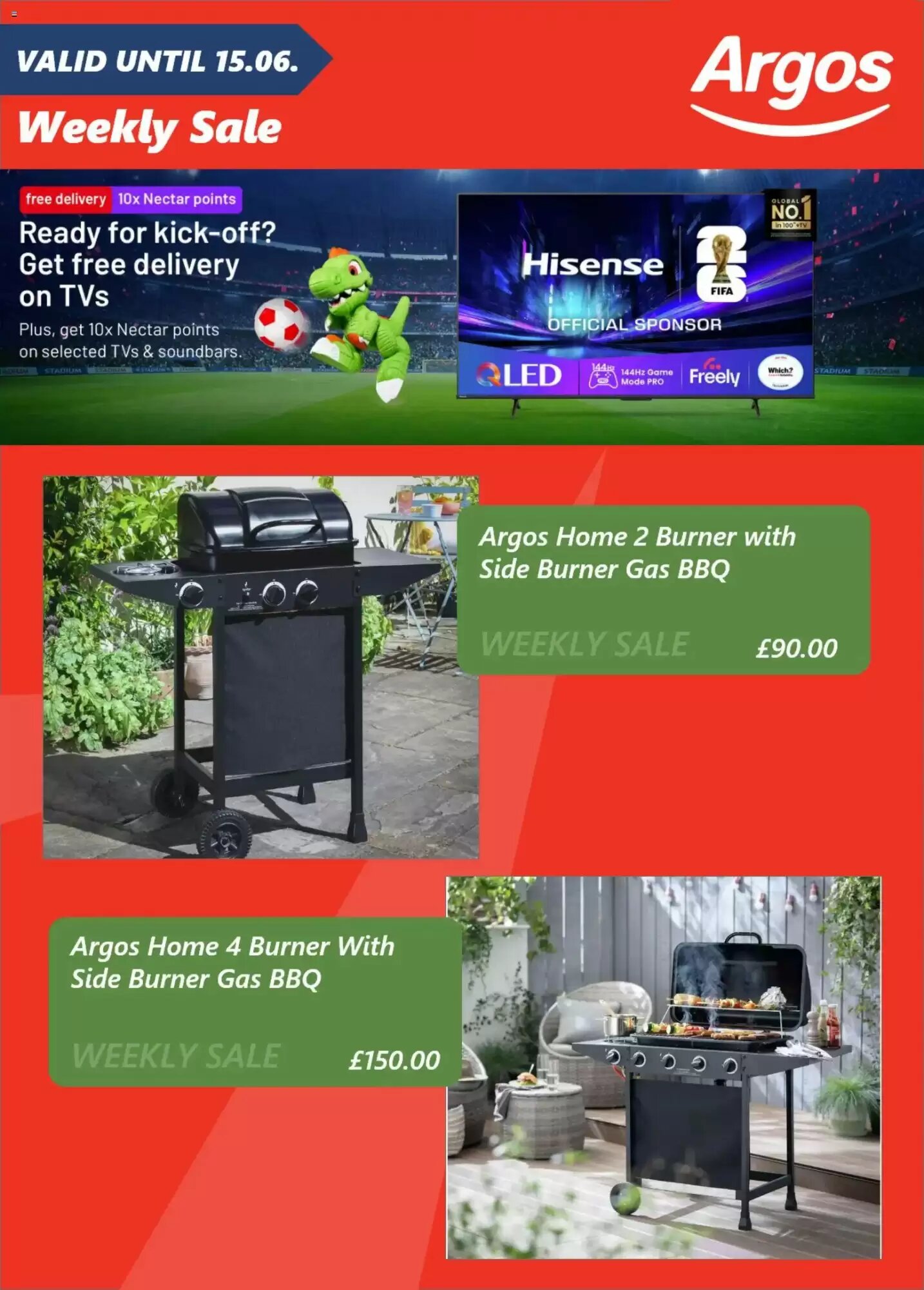 Argos offers valid from 09/06/2026 - Page 4.